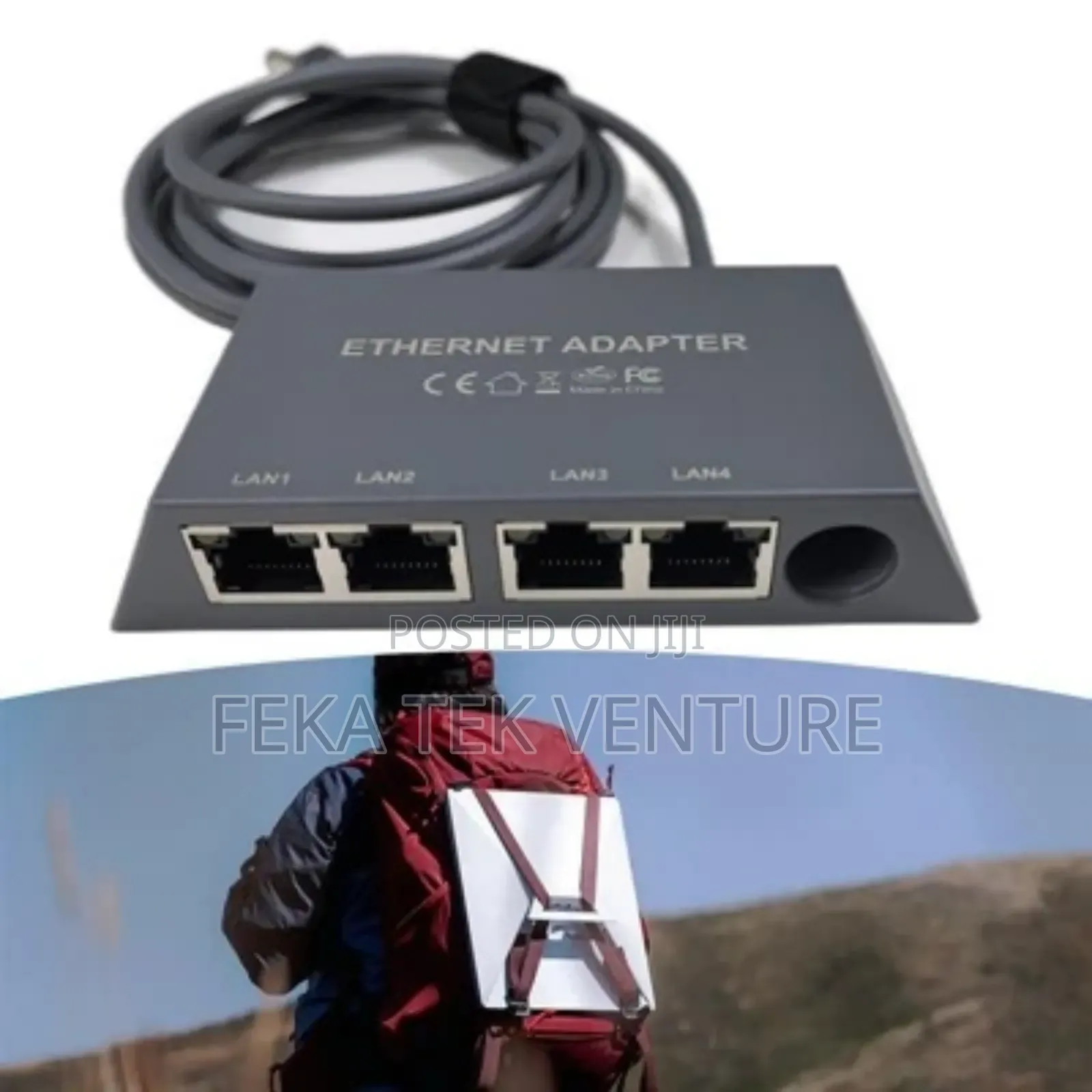 Starlink Gen 3 and Mini Ethernet 4 Port Adapter