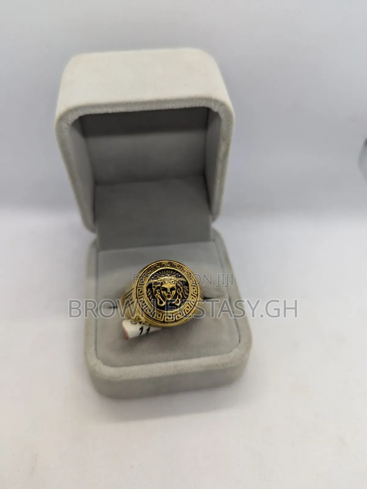 Two Toned Versace Rings