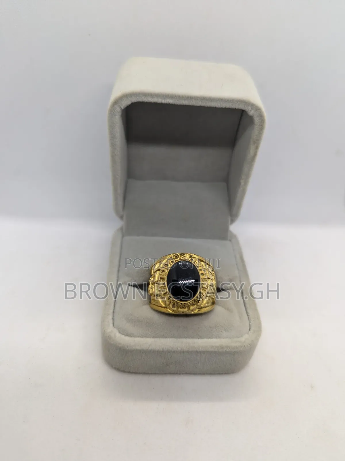 Round Black Stone Rings(Swipe for More Designs)