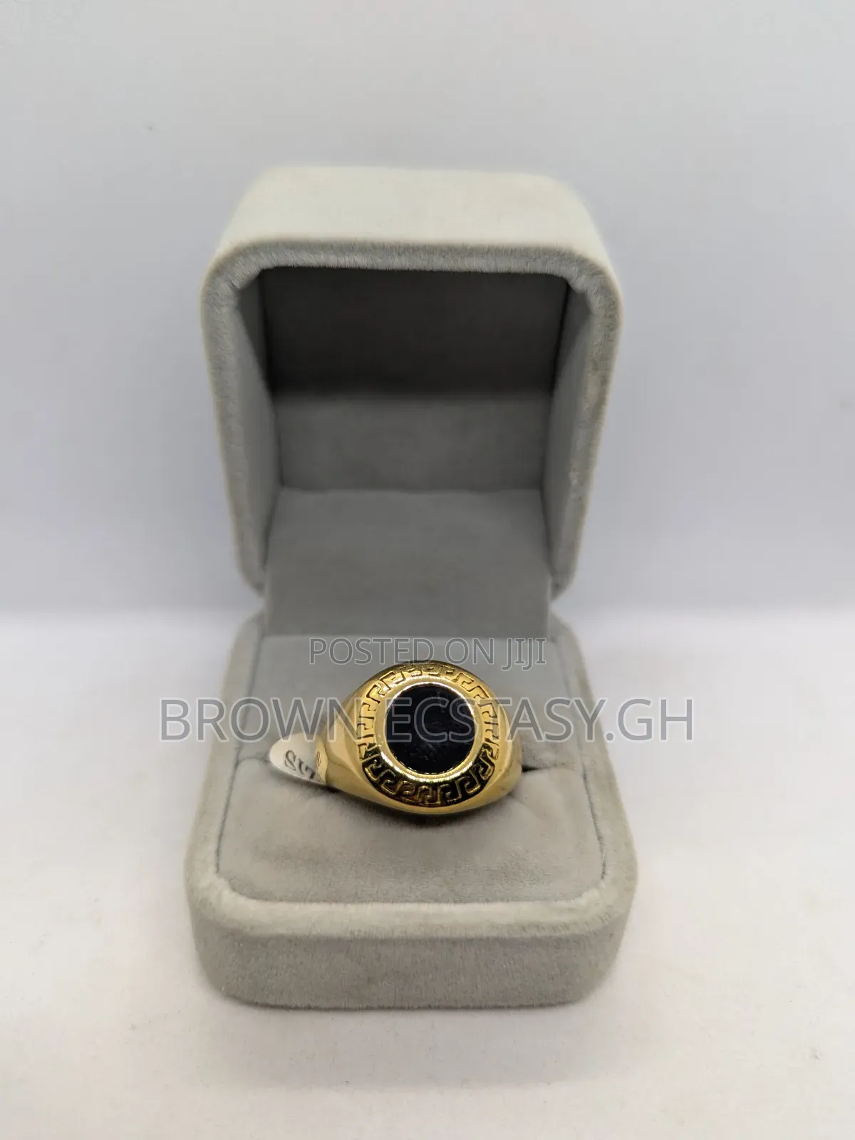 Round Black Stone Rings(Swipe for More Designs)