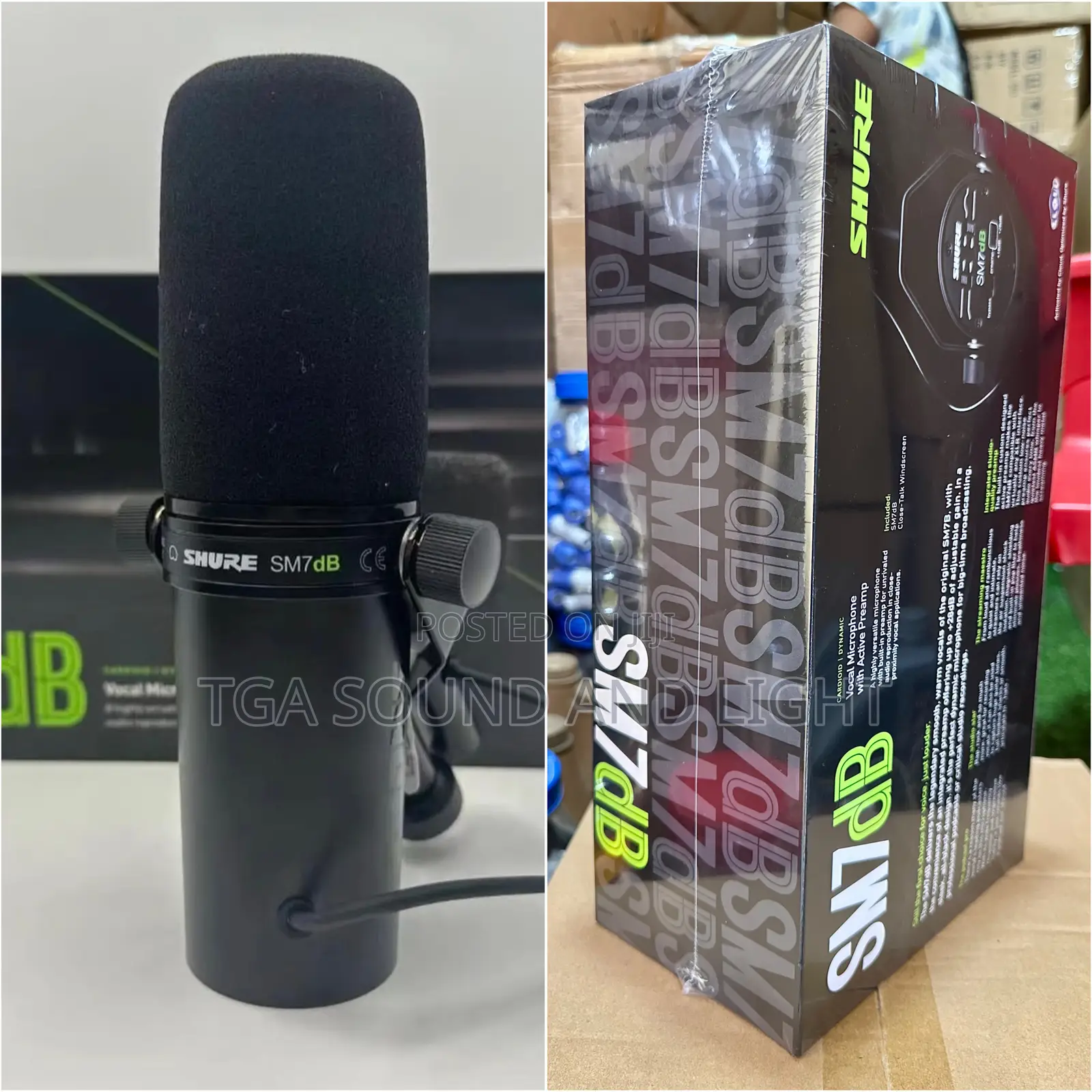 Shure Sm7db Microphone With Preamp