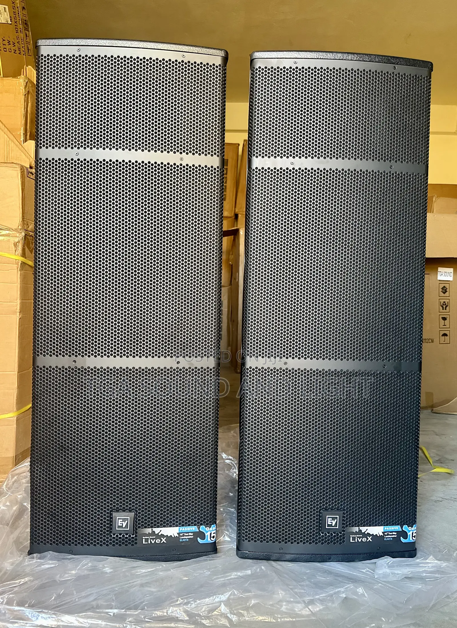 Electro-Voice Live X Passive Full Range Speakers [Pair]