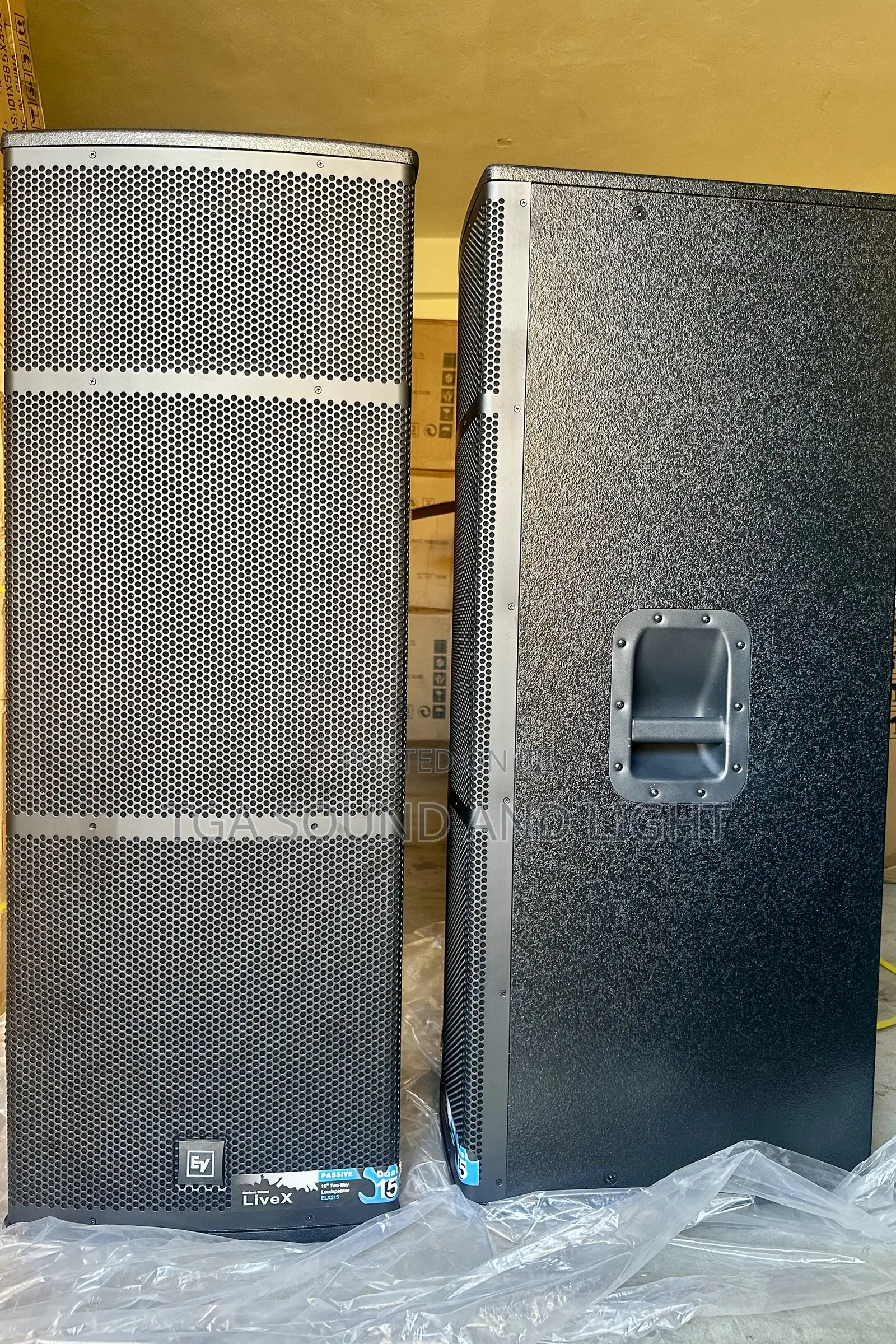 Electro-Voice Live X Passive Full Range Speakers [Pair]