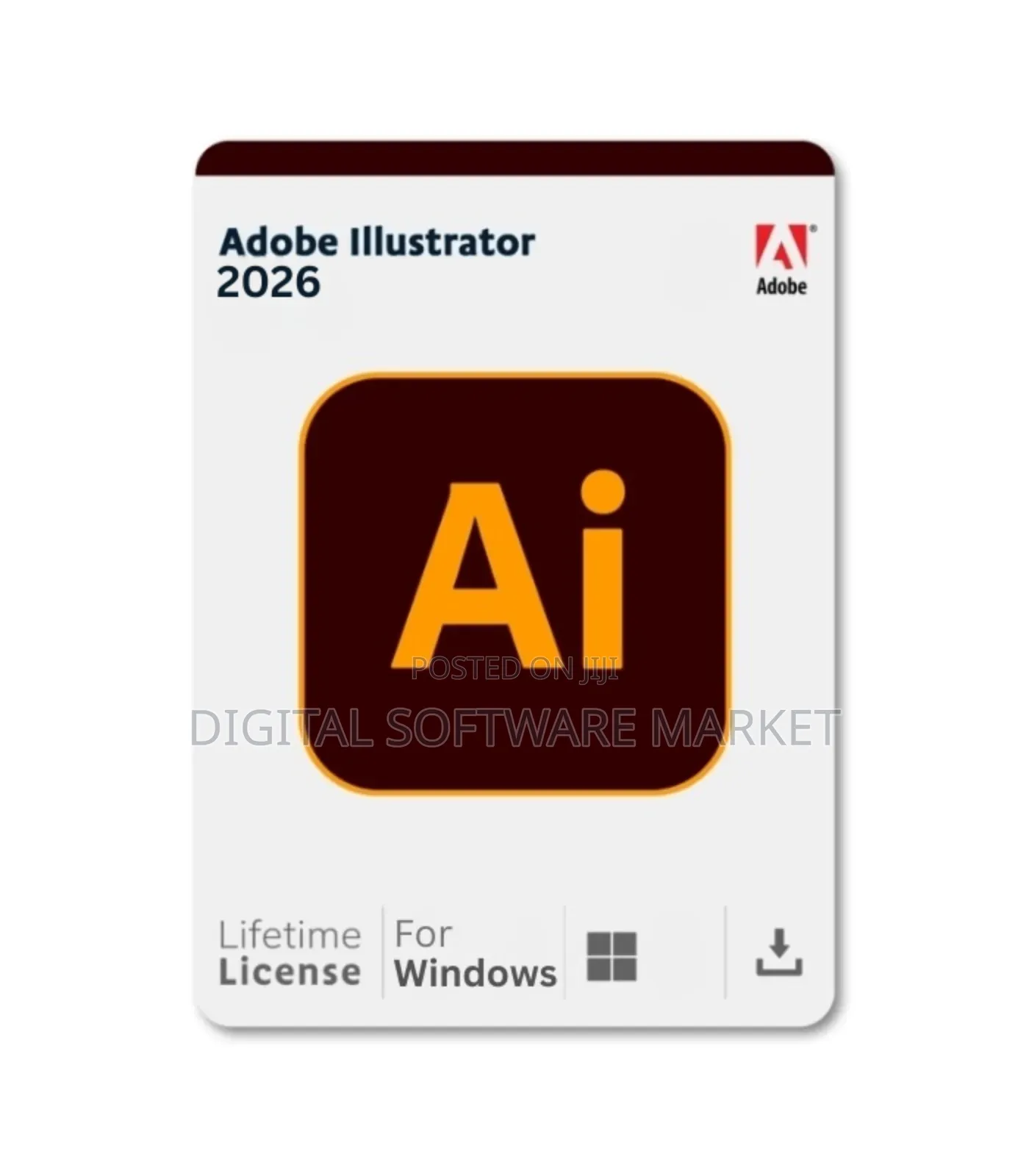 Adobe Illustrator 2026 Latest Version for Mac or Windows Lifetime
