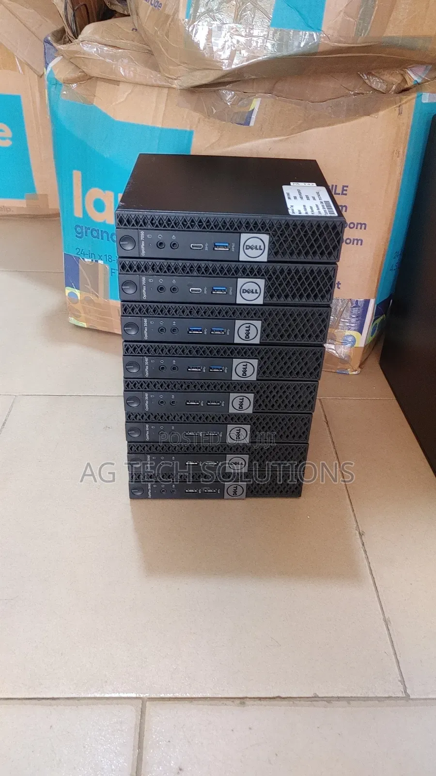 Desktop Computer Dell Optiplex 7050 16GB Intel Core i5 SSD 256GB