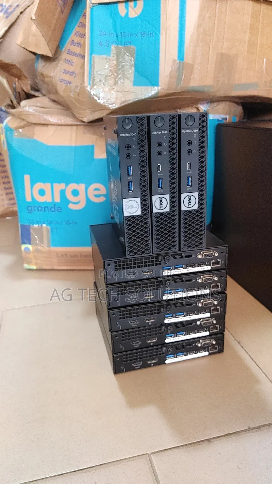 Desktop Computer Dell Optiplex 7050 16GB Intel Core i5 SSD 256GB