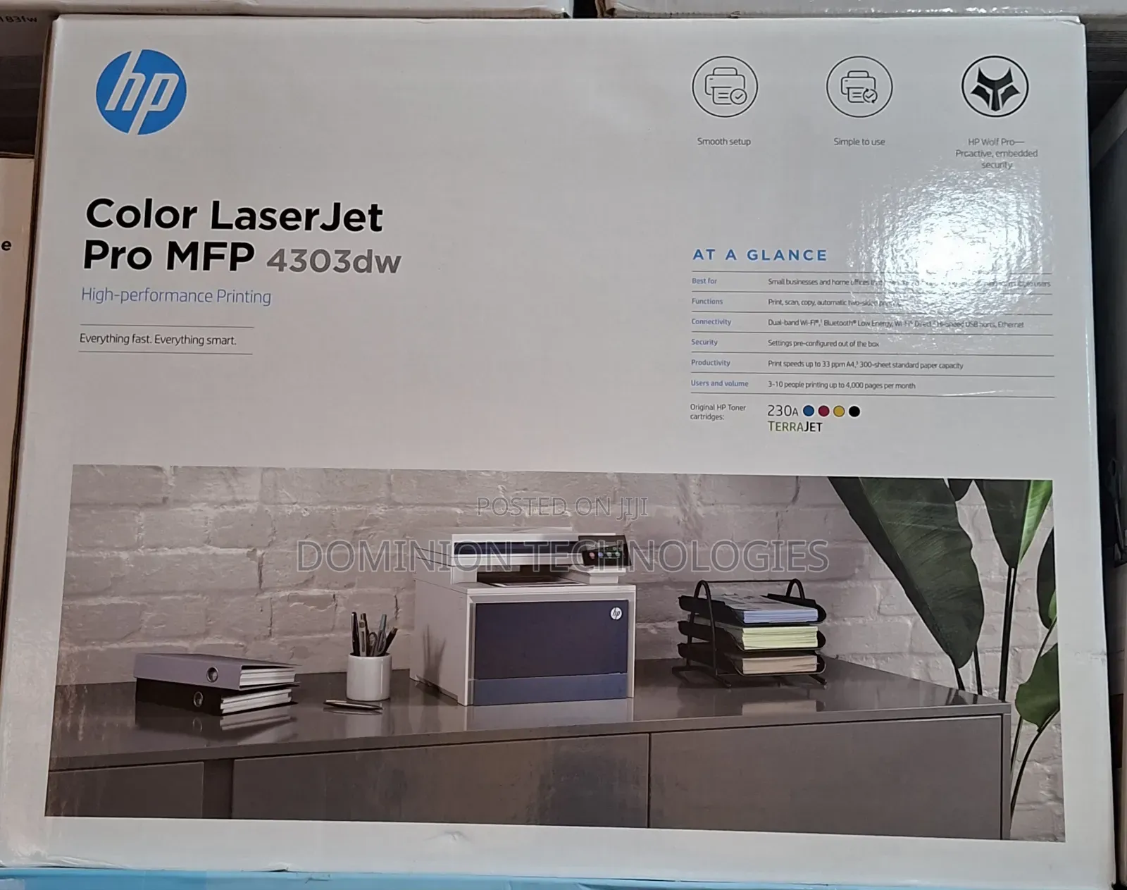 HP Color Laserjet Pro MFP 4303dw Printer