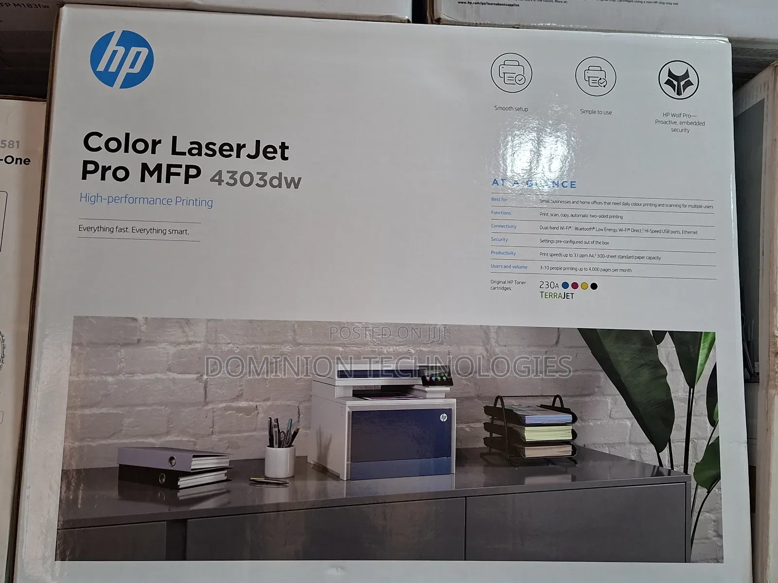 HP Color Laserjet Pro MFP 4303dw Printer