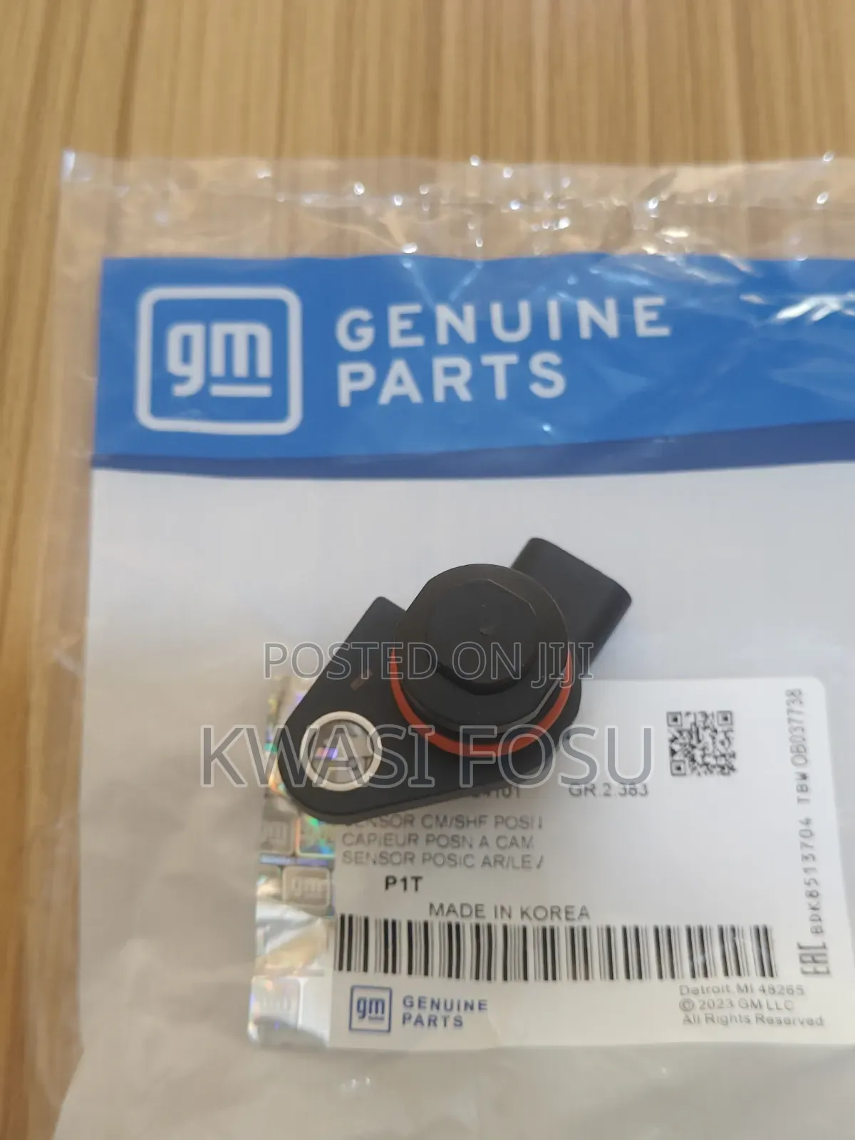 Chevrolet Spark Camshaft Position Sensor