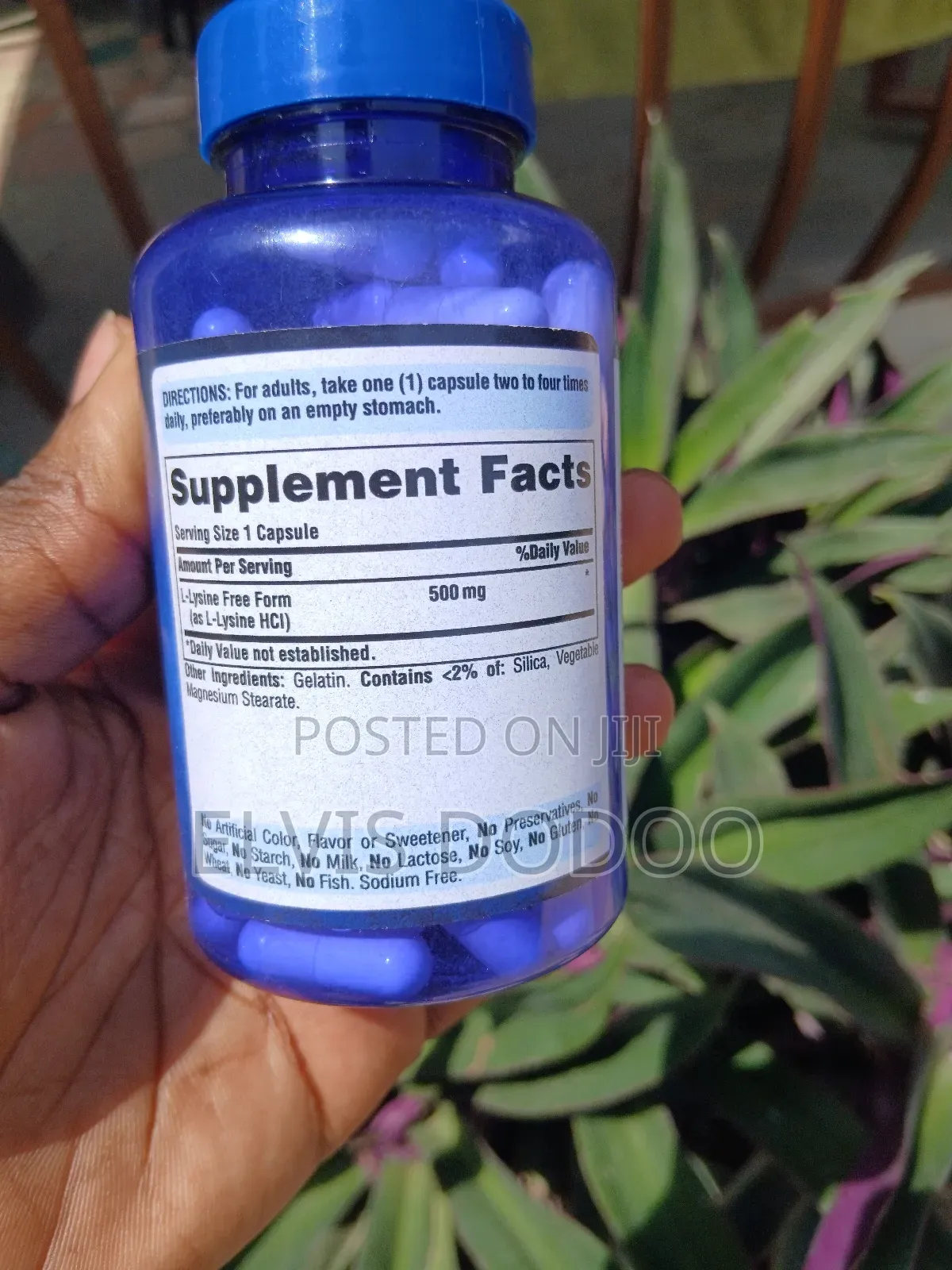L-lysine (500mg)