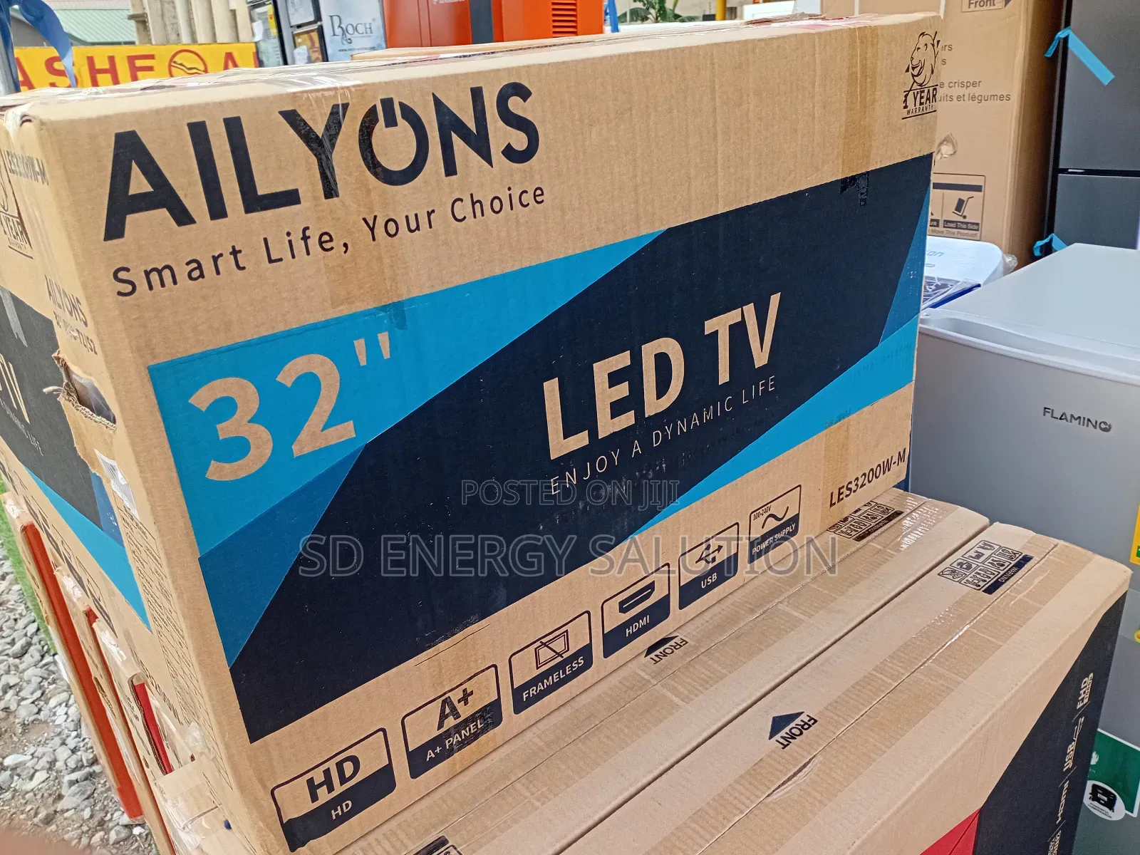 Ailyons 32inches Digital Satellite Crimson Hour