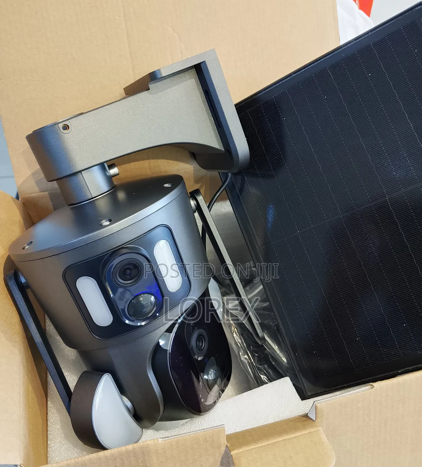 Solar 4g Camera Dual Lens PTZ (Ubox App) 2 Way Talk Ai Human Detector