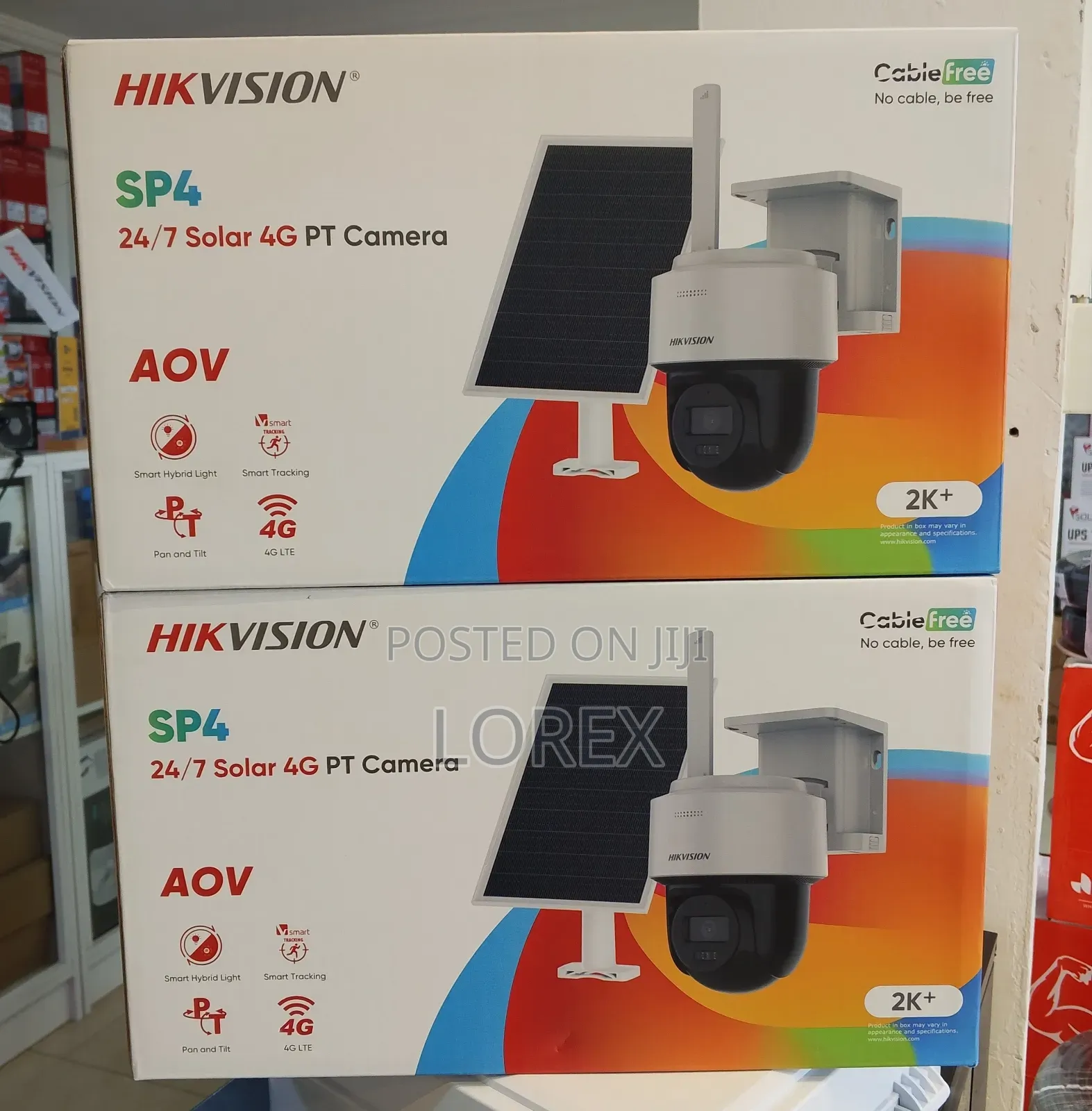 Hikvision Solar 4g Camera Single Lens Motion Detection 2.0 2cfsp4/4g
