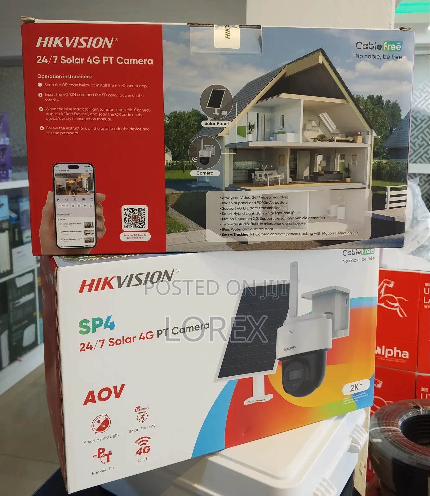 Hikvision Solar 4g Camera Single Lens Motion Detection 2.0 2cfsp4/4g