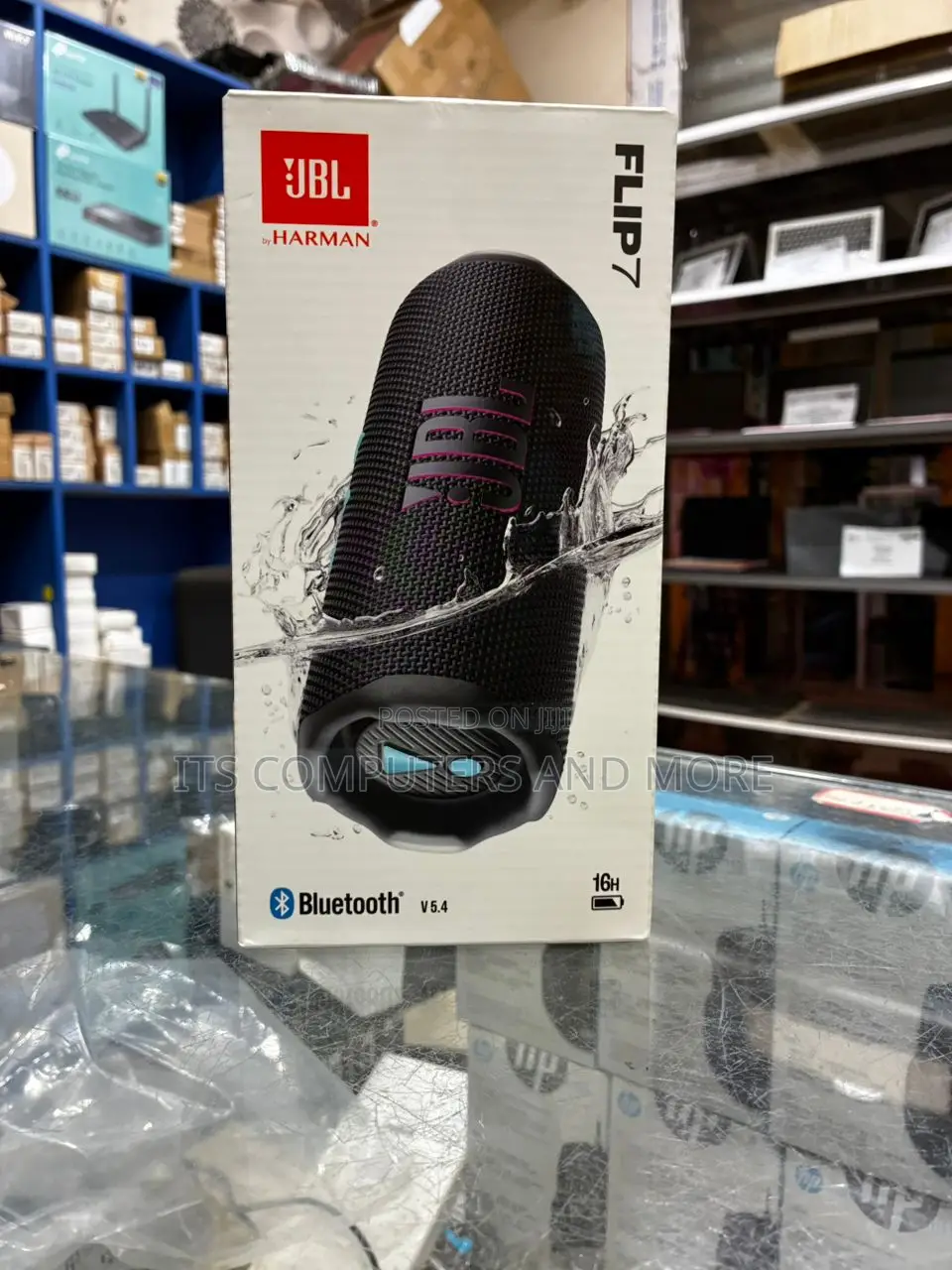 JBL Flip 7 Waterproof and Drop-Proof Speaker