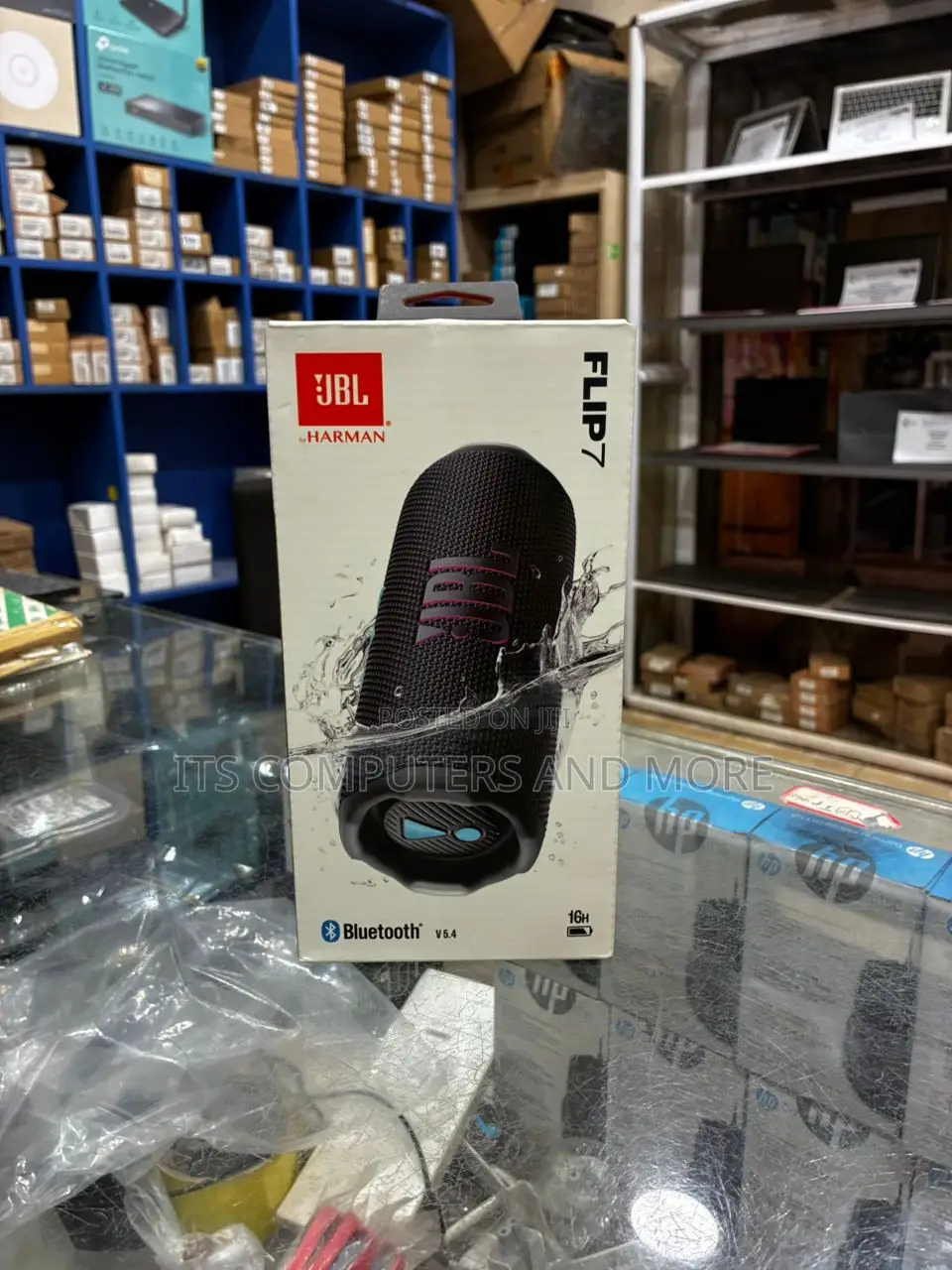 JBL Flip 7 Waterproof and Drop-Proof Speaker