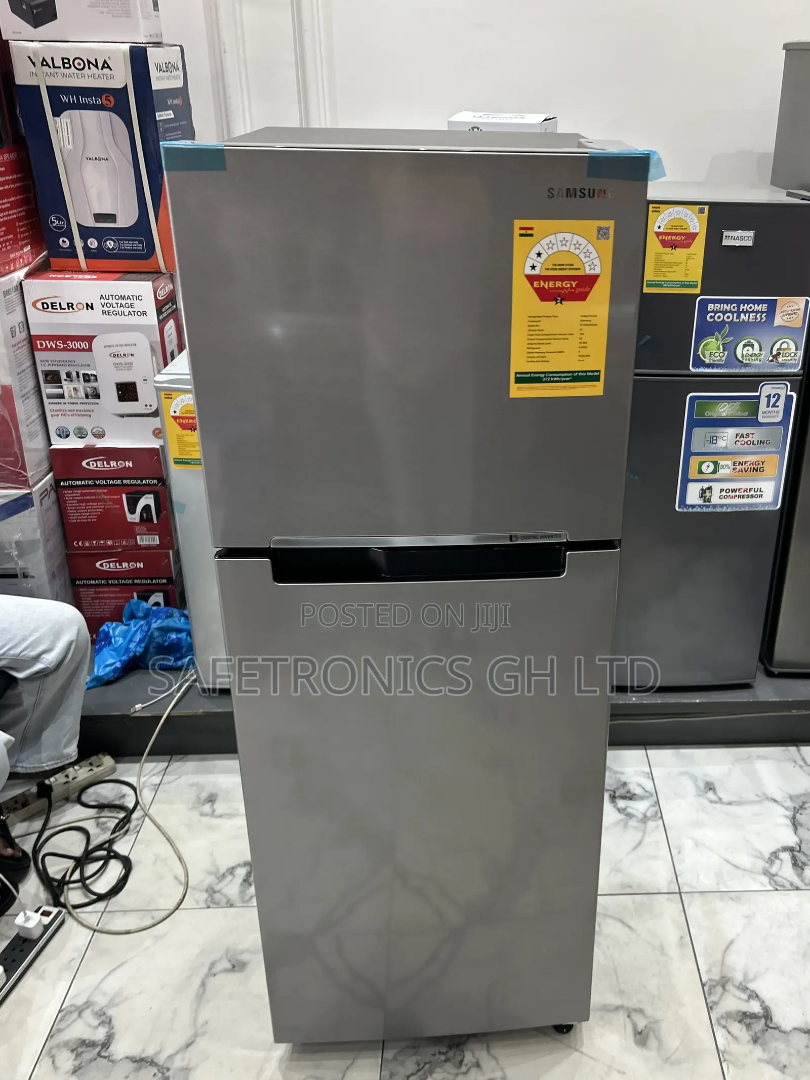 Bag Away 2 Doors 236 Liters Top Mount Samsung Rt-28 Fridge