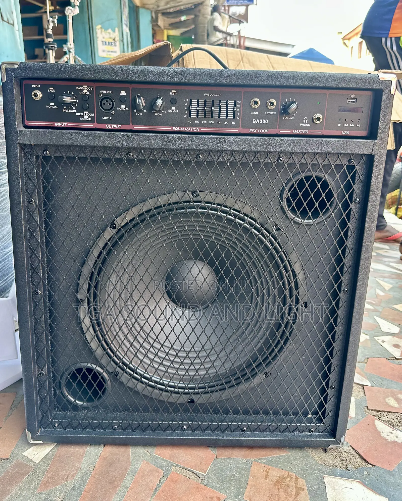 Yamaha Ba300 Bass Guitar Combo