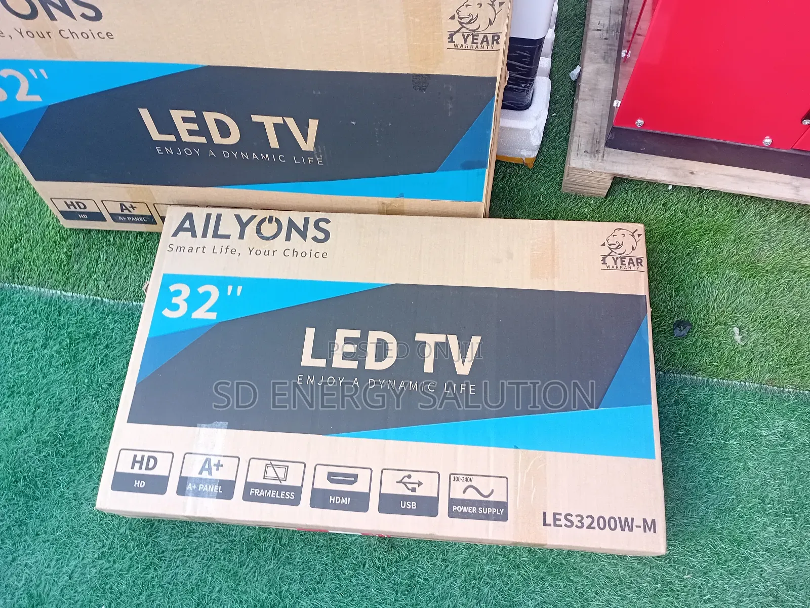 Ailyons 32-Inch Brilliant Hd Digital Satellite Tv