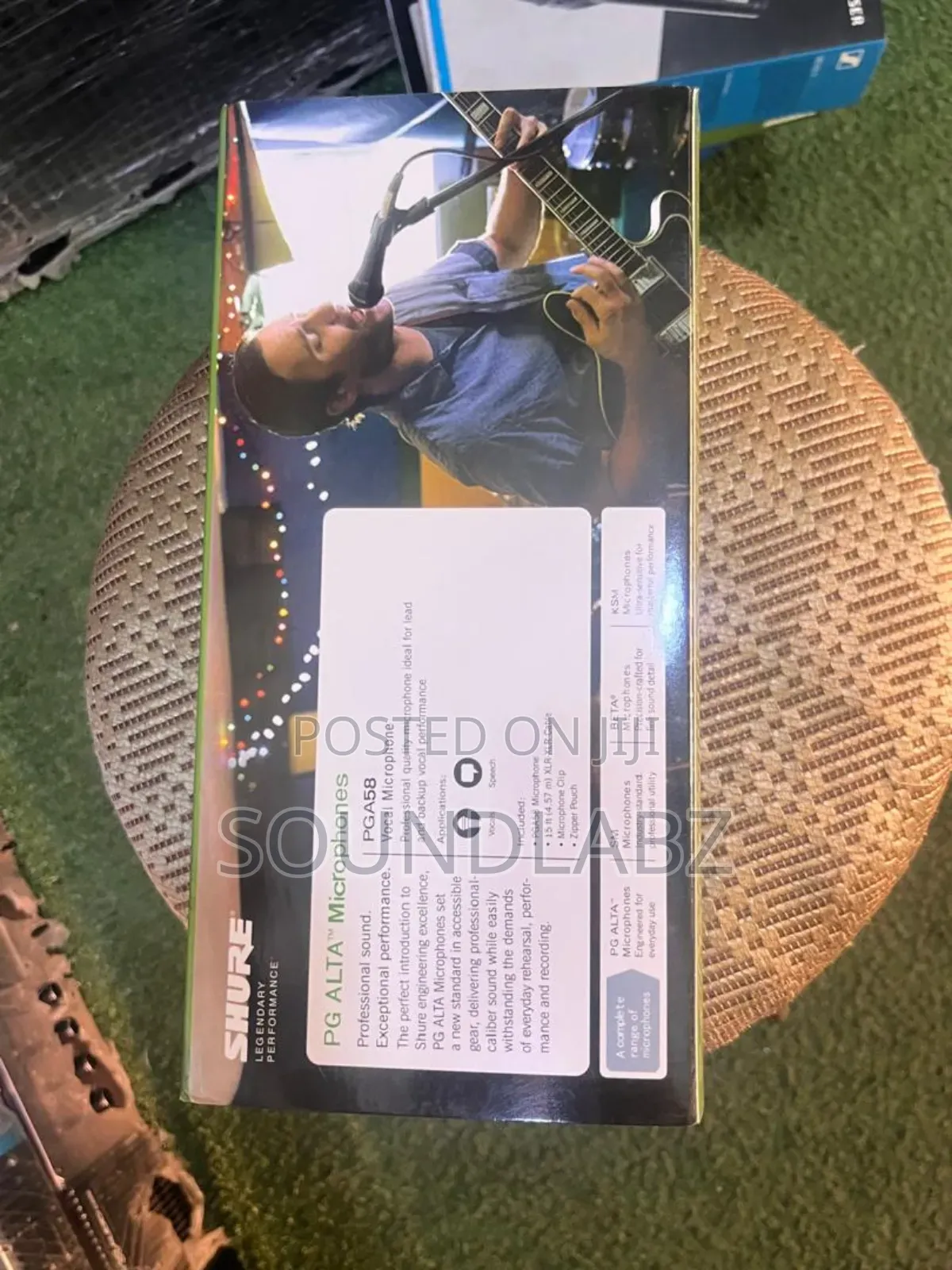Shure Pga58 Cardioid Dynamic Vocal Microphone.