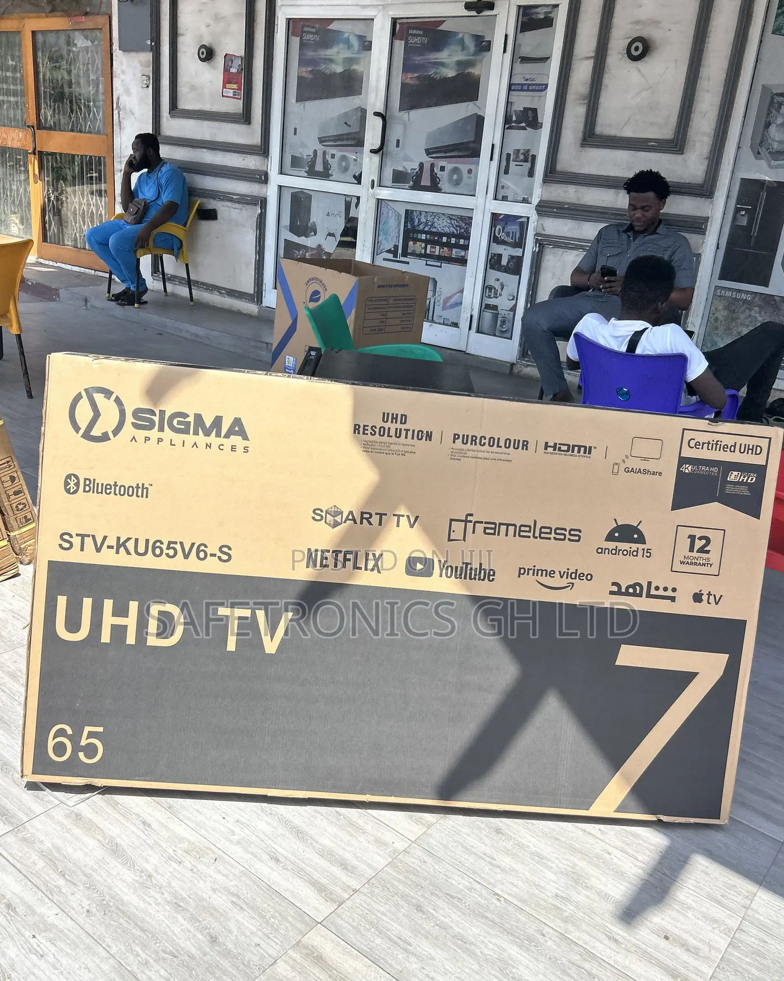 Get Reliable 65 Inch Smart Digital Satellite Led Sigma Tv
