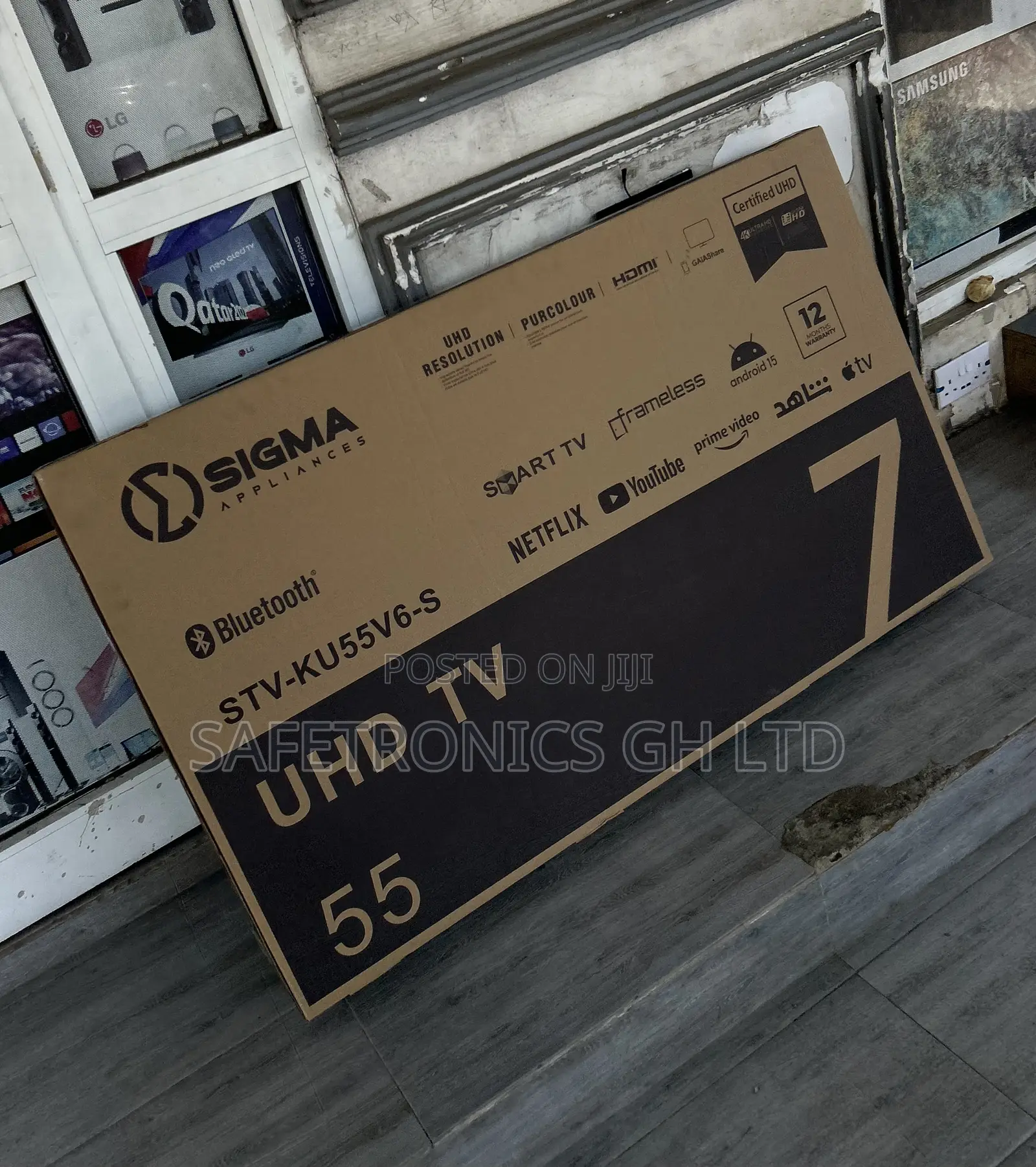 Check Out 55 Inch Led Smart Digital Satellite Sigma T