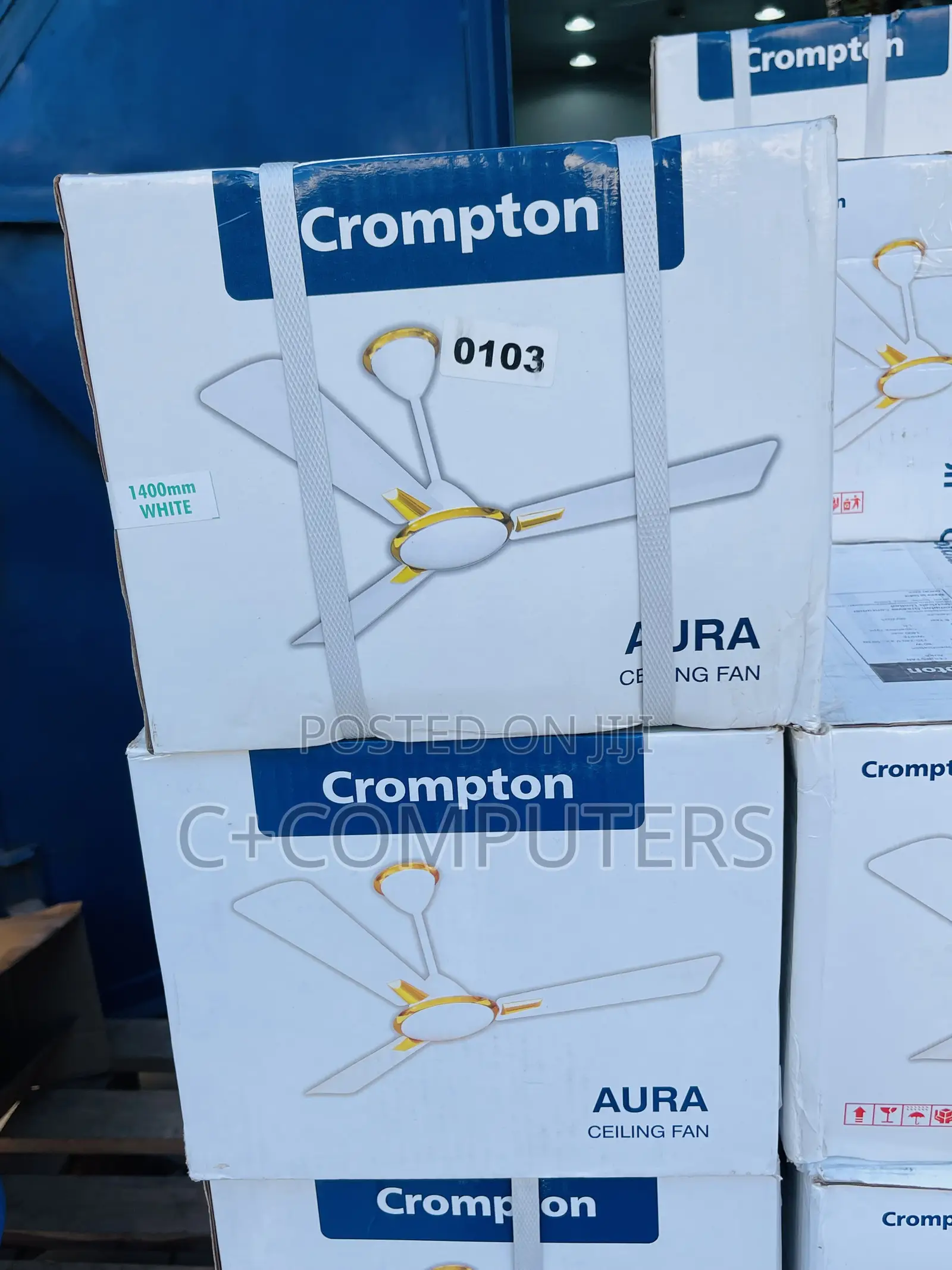 Original Crompton Aura 1400mm Sweep Ceiling Fan