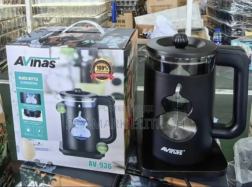 2.5l Avinas Glass Electric Kettle