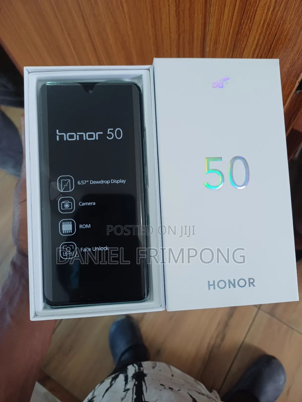 New Honor 50 128 GB Black