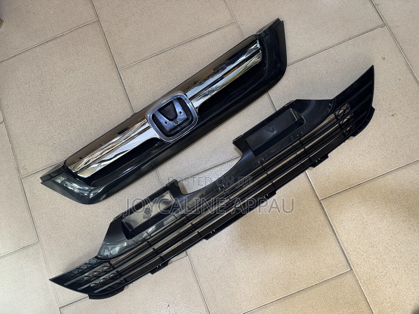 Honda CRV 2007 to 2009 Front Grille Upper and Lower