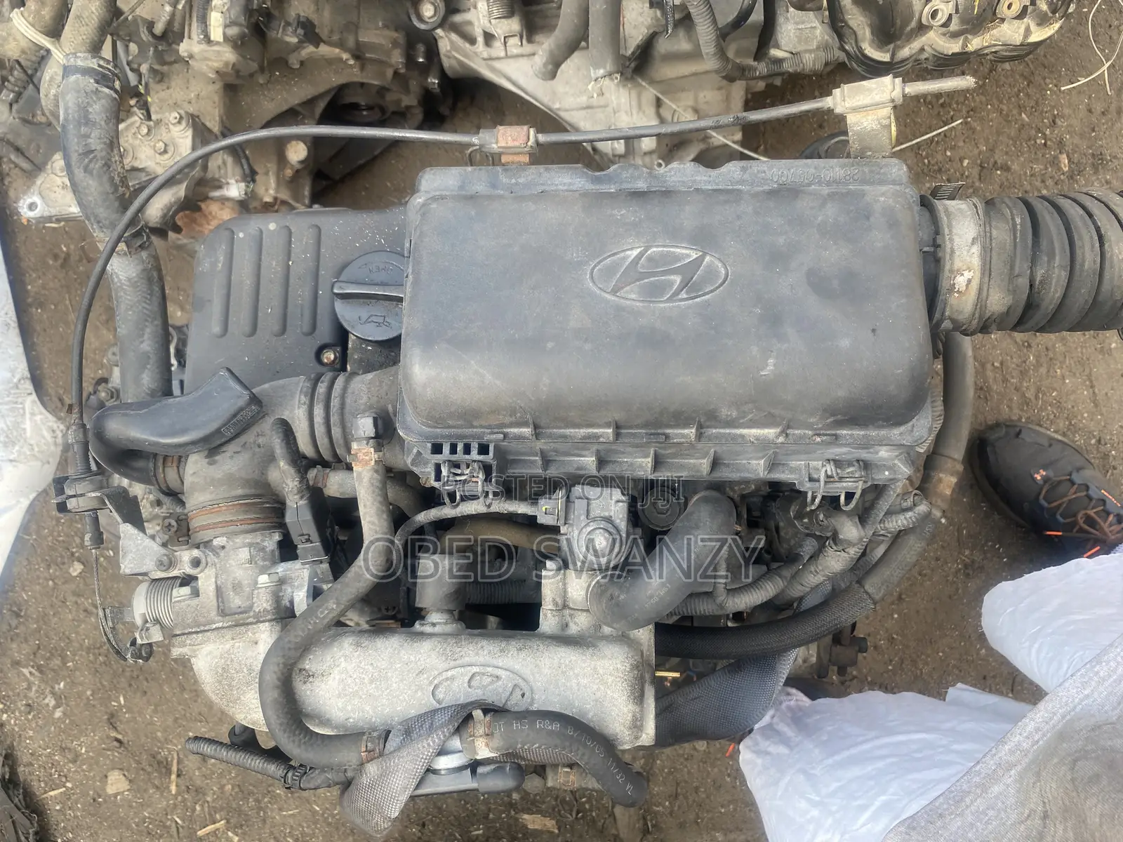 Hydundi Atos Prime Complete Engine With Automatic Gear Box