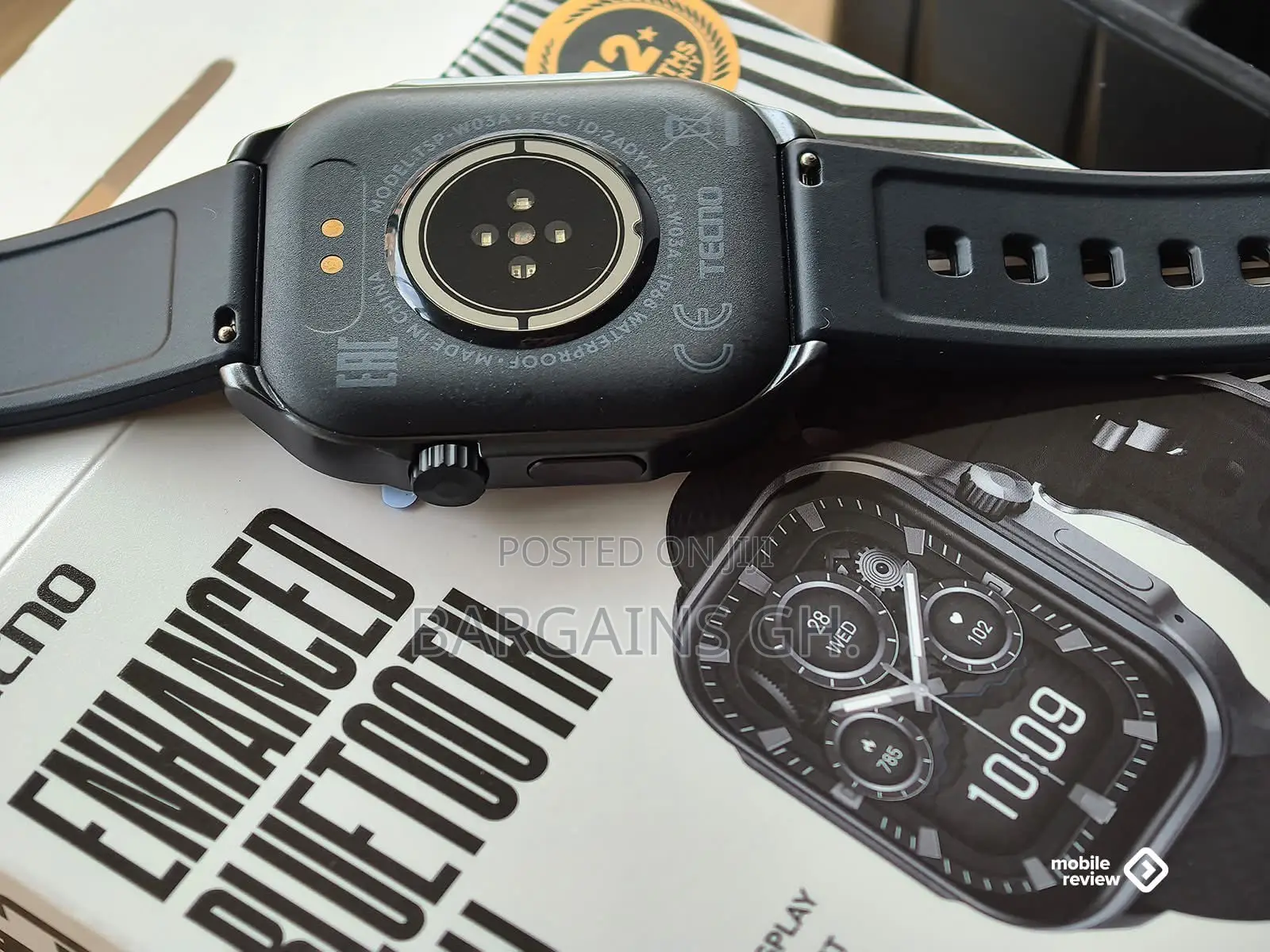 Tecno Watch 3 Active Smart Watch