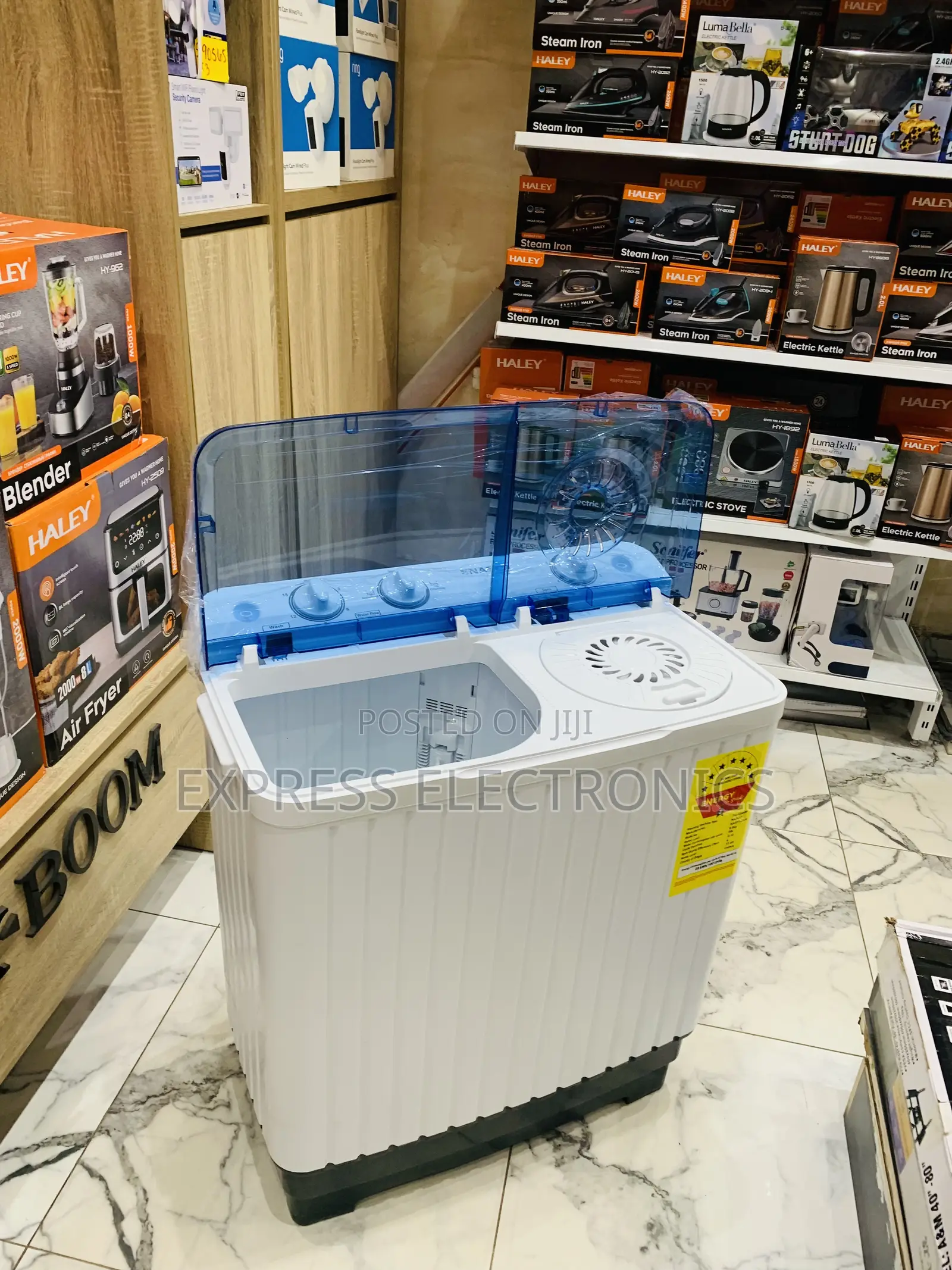 Ultra Modern Sleek Washing Machine 10kg Nasco Topload Twintub