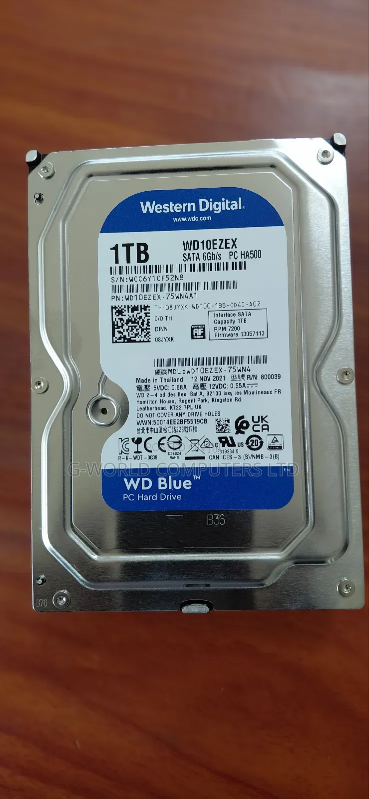 Western Digital 1tb HDD