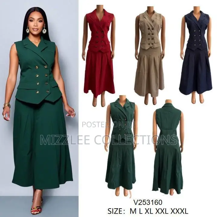 Skirt Suit for Ladies in M-3xl