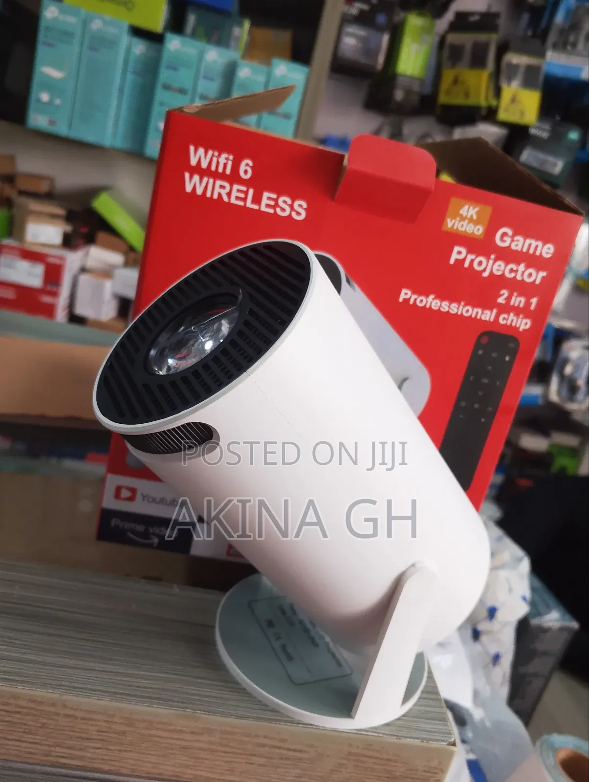 Android Smart Wifi 6 Game Projector 2 in 1