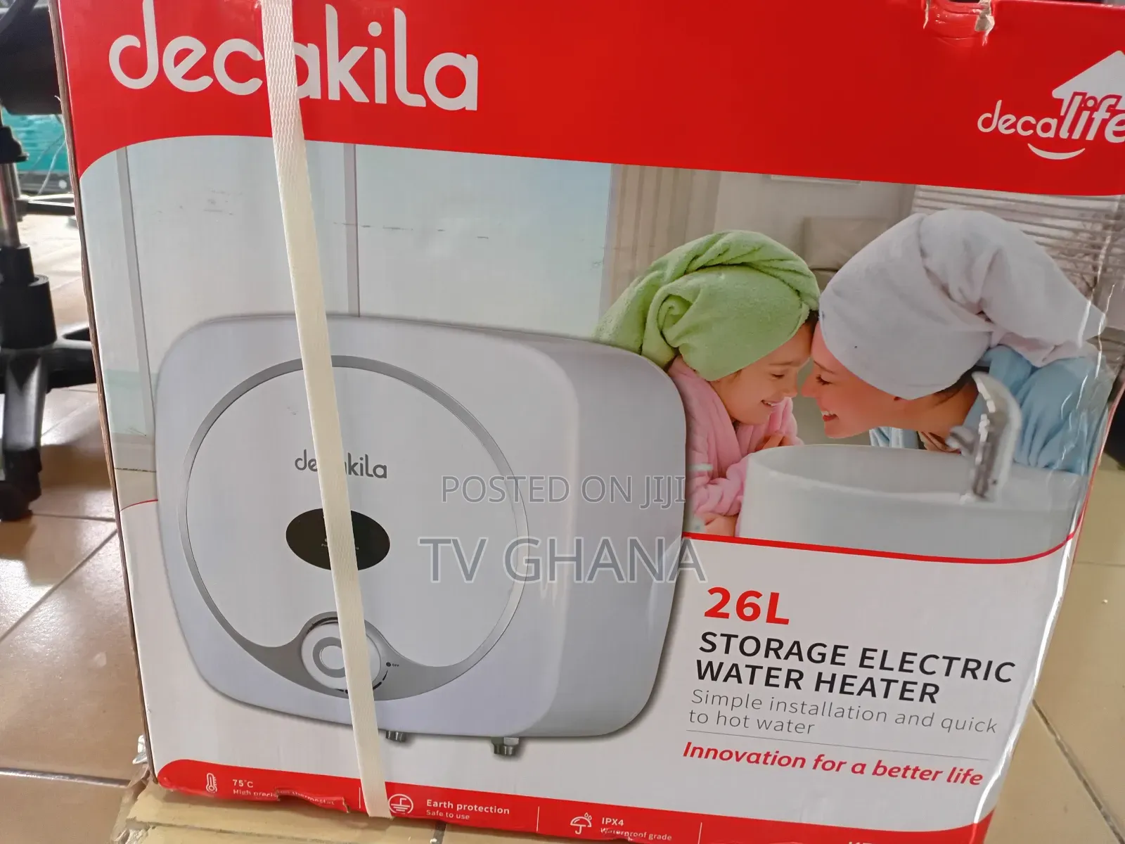 **Decakila Portable Heater – Fast Warmth for Every Room!