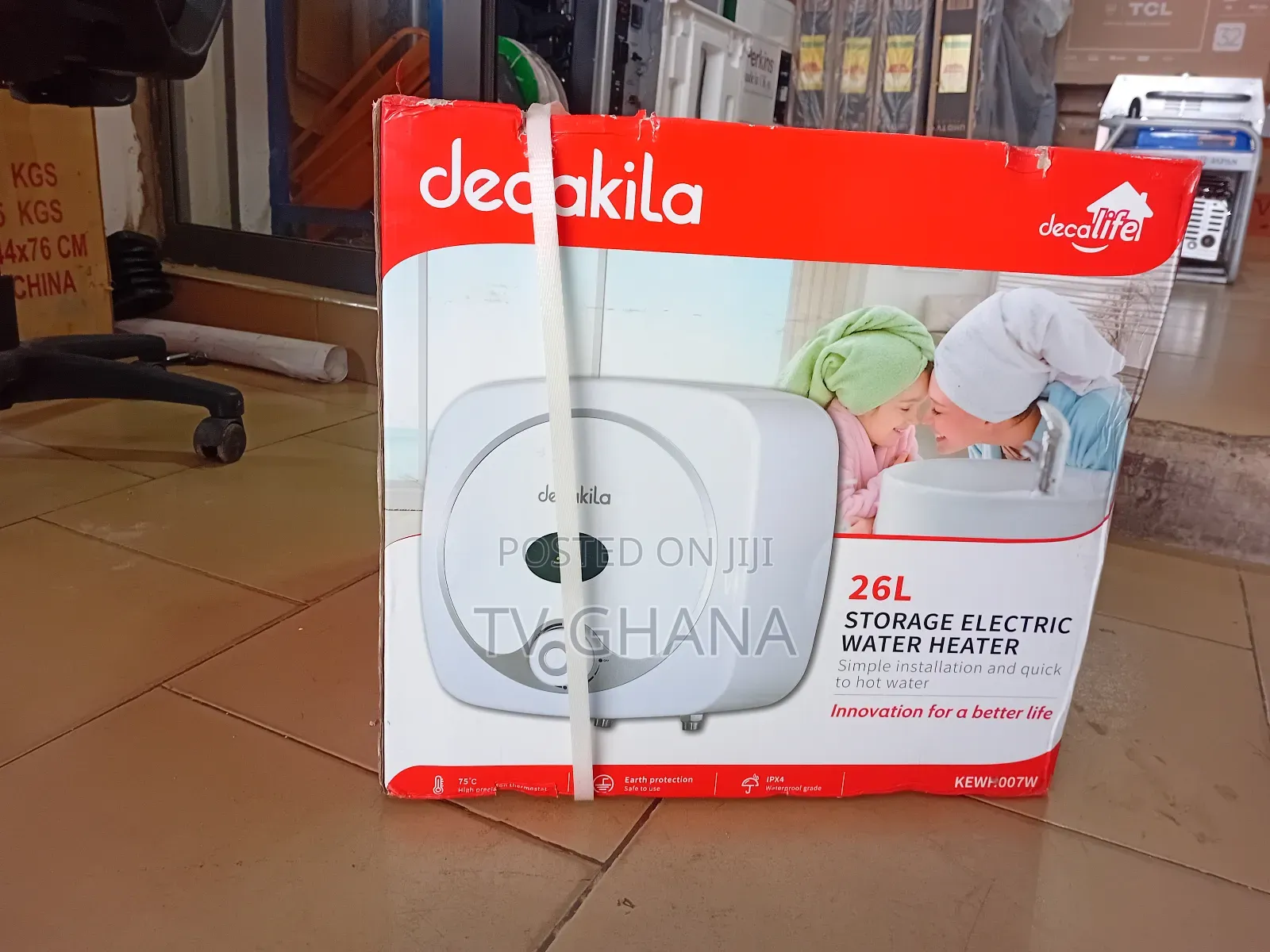 **Decakila Room Heater – Instant Heat, Low Power Use!