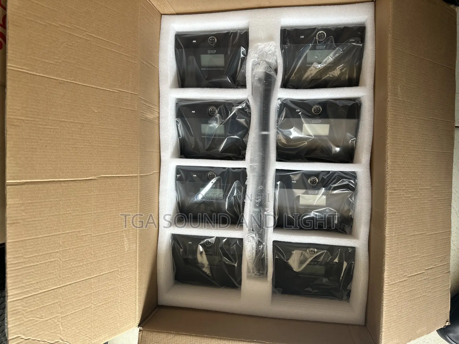 Digital Wireless Conference Microphone Set - [8 Desk Microphones]