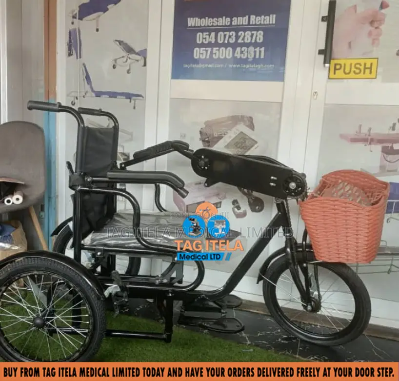 Tricycle Wheelchair (Hand Control)