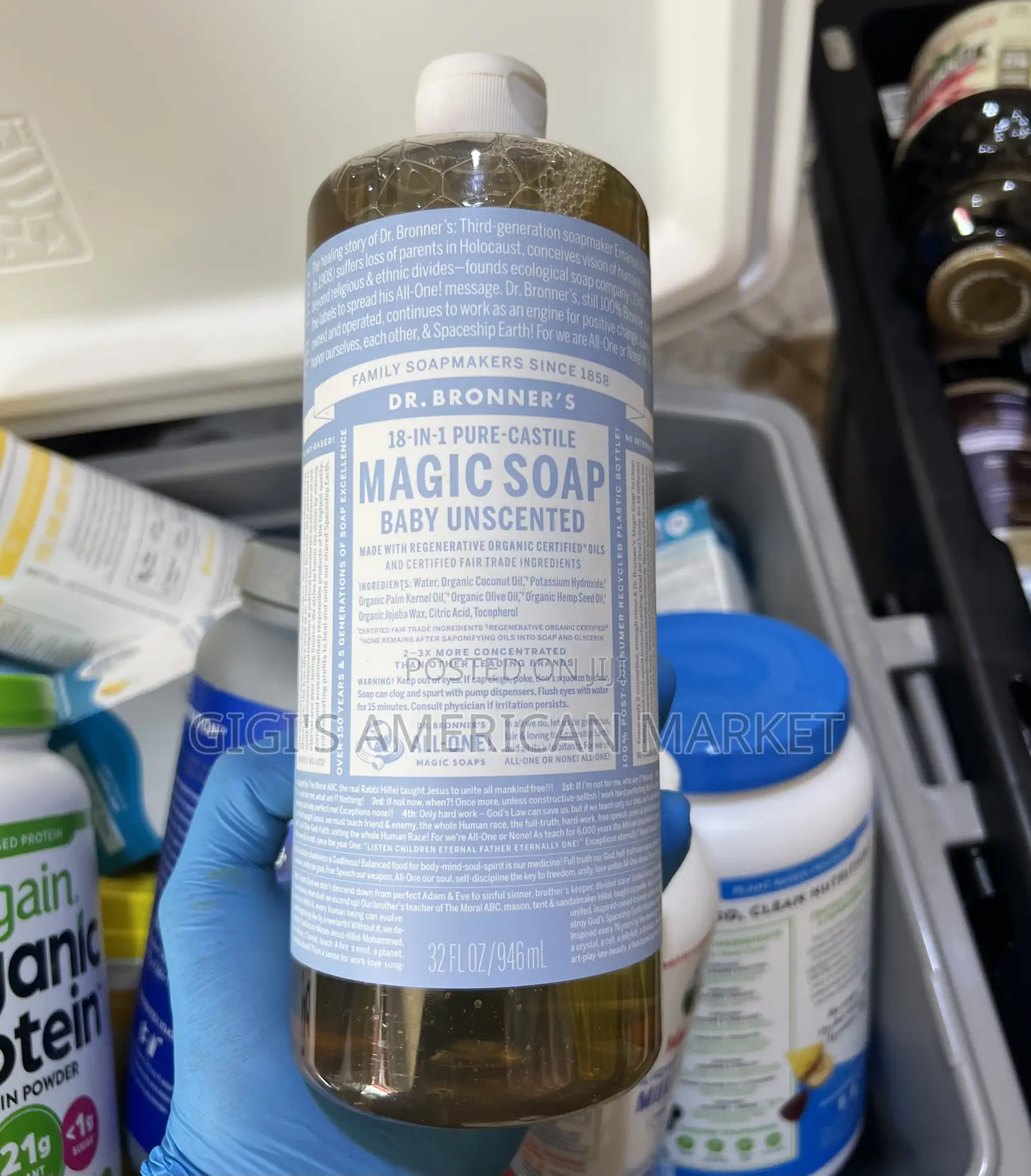 Dr. Bronner's 18-in-1 Soap