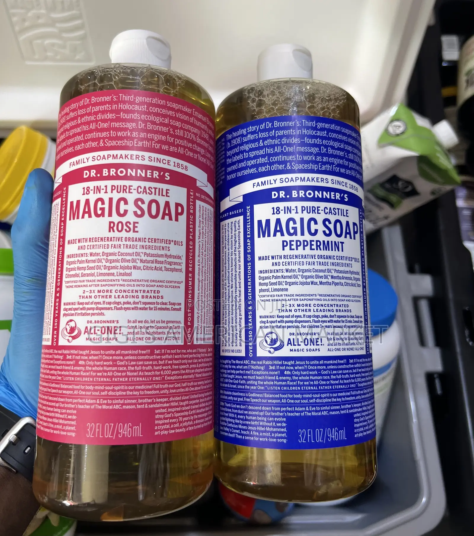 Dr. Bronner's 18-in-1 Soap