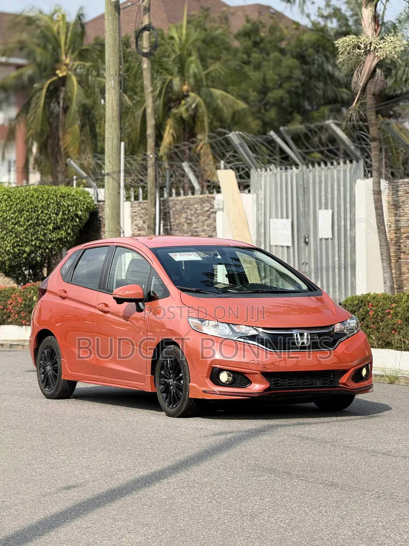 Honda Fit Sport 2020 Orange