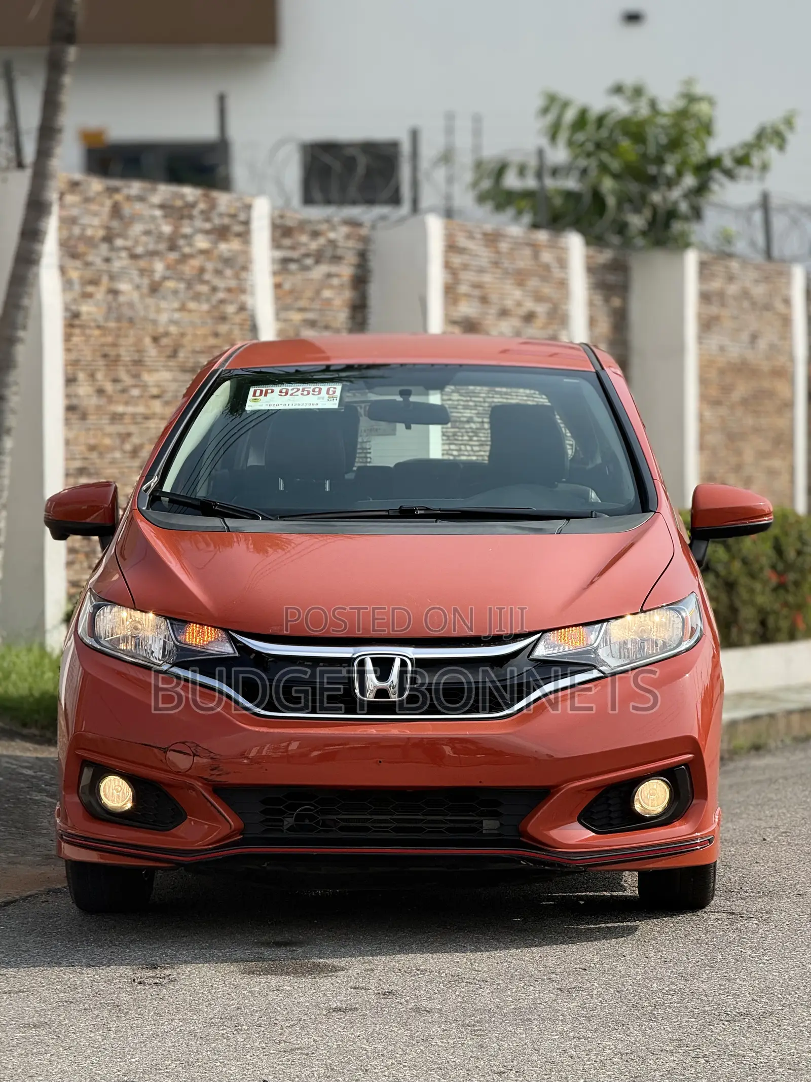 Honda Fit Sport 2020 Orange