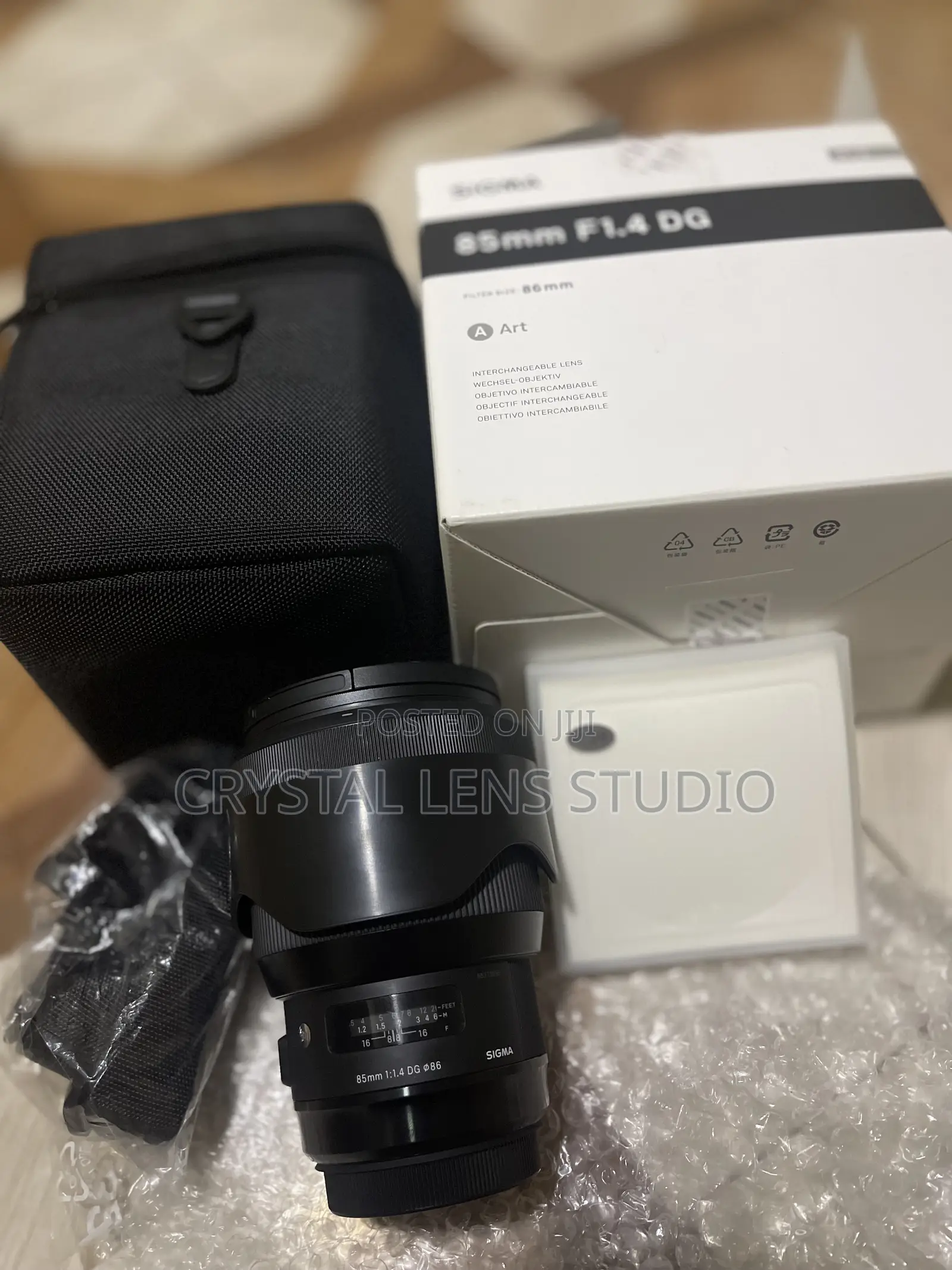 99% New Sigma 85mm F1.4 Dg Art Canon Mount
