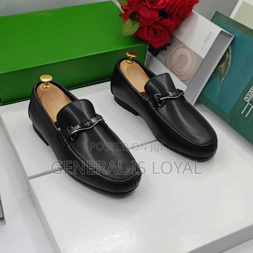 Gucci Men Leather Loafers Shoe