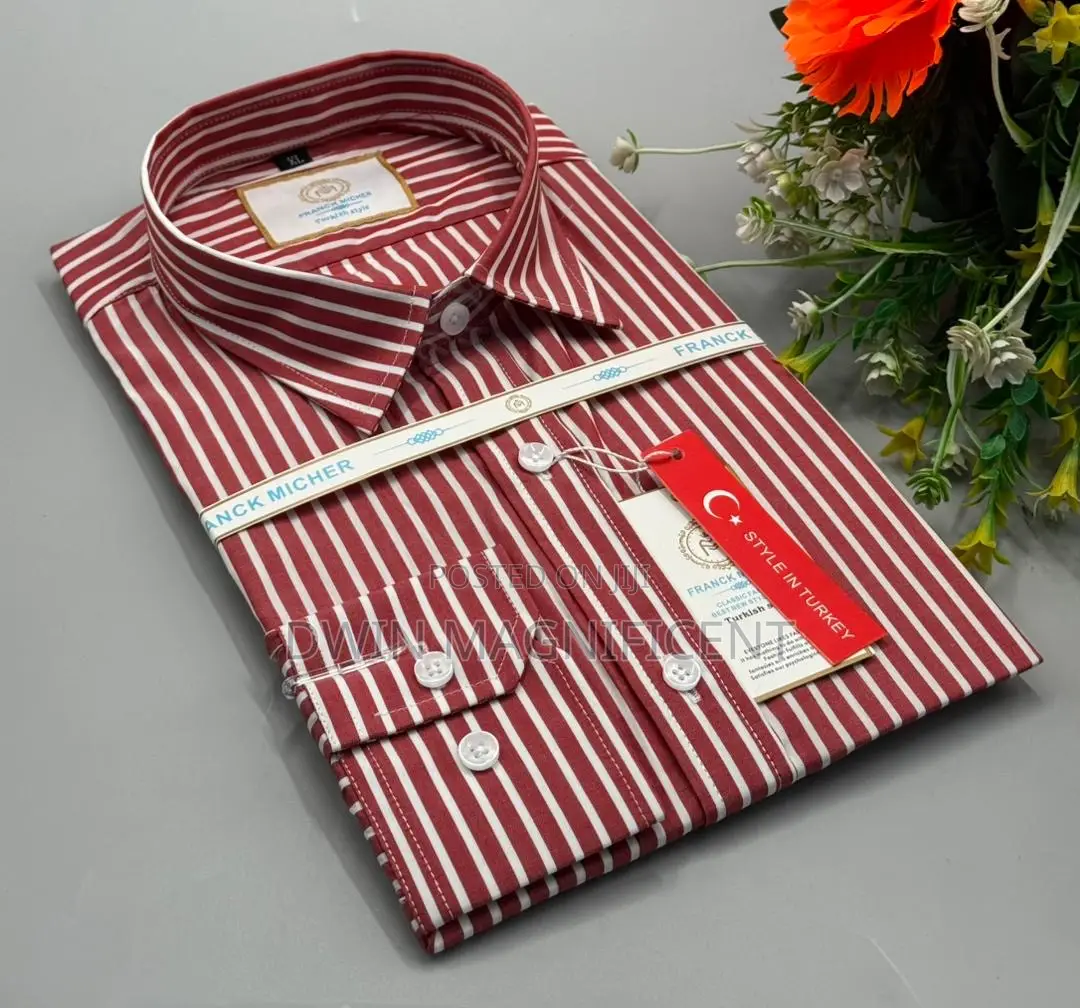 Franck Michel Luxe Men's Button-Down Shirt