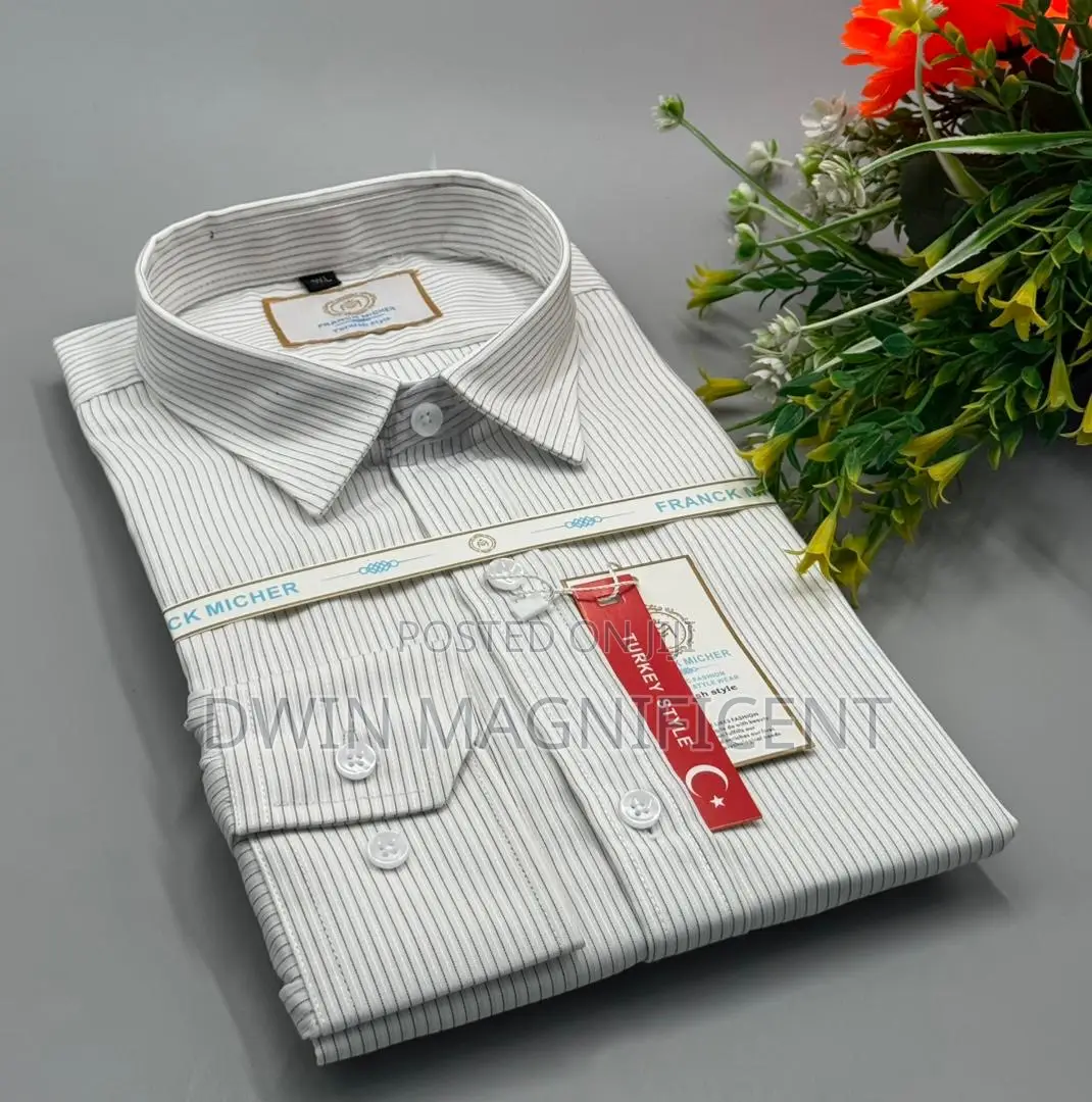 Franck Michel Luxe Men's Button-Down Shirt