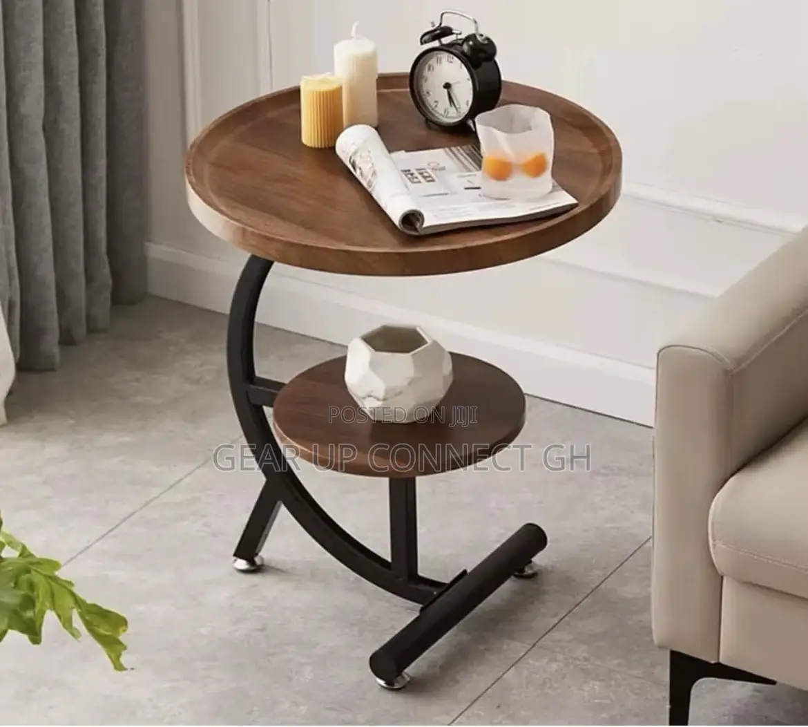 Round Wooden Cofee /Bedside Table
