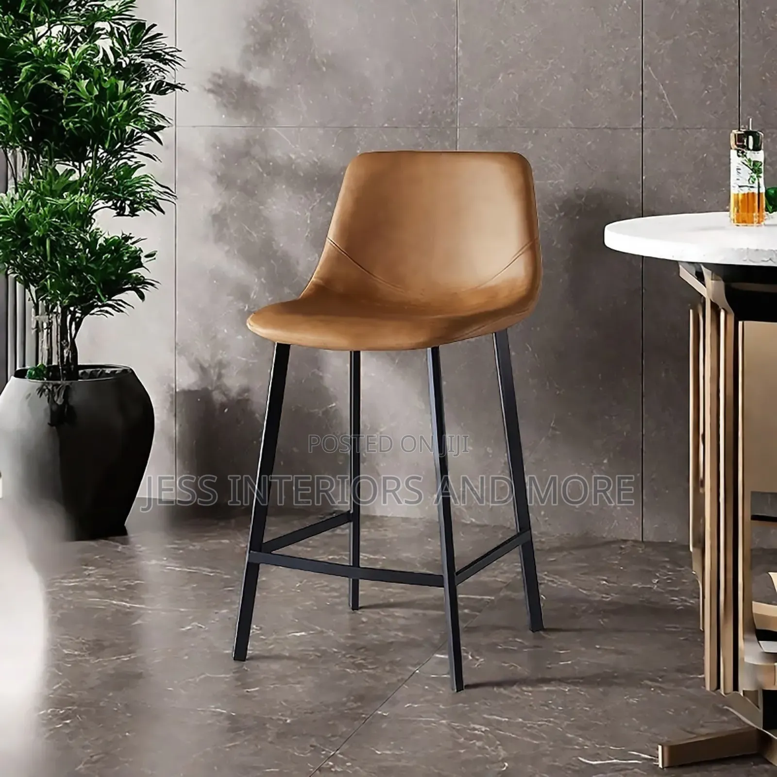 Bar Stool Contemporary( Brown)